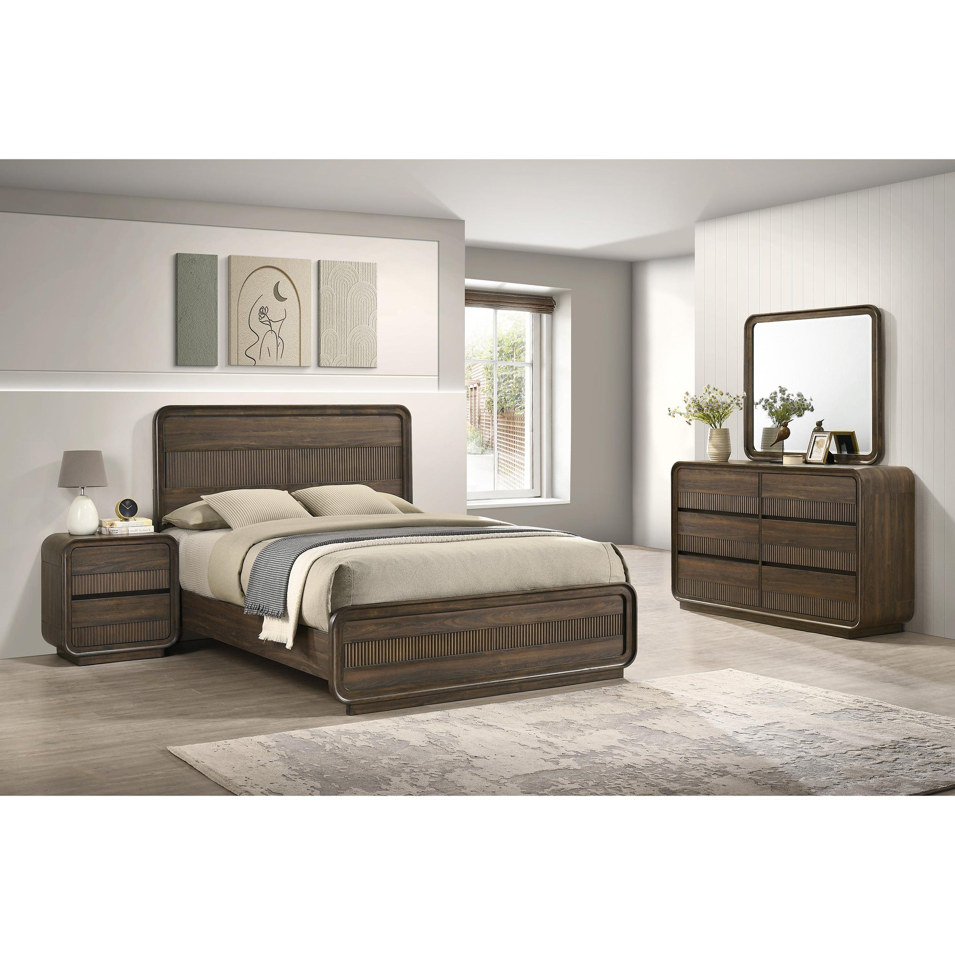  Size_Queen  -- Kinkaid B3500-Q Queen Bed IMAGE 4
