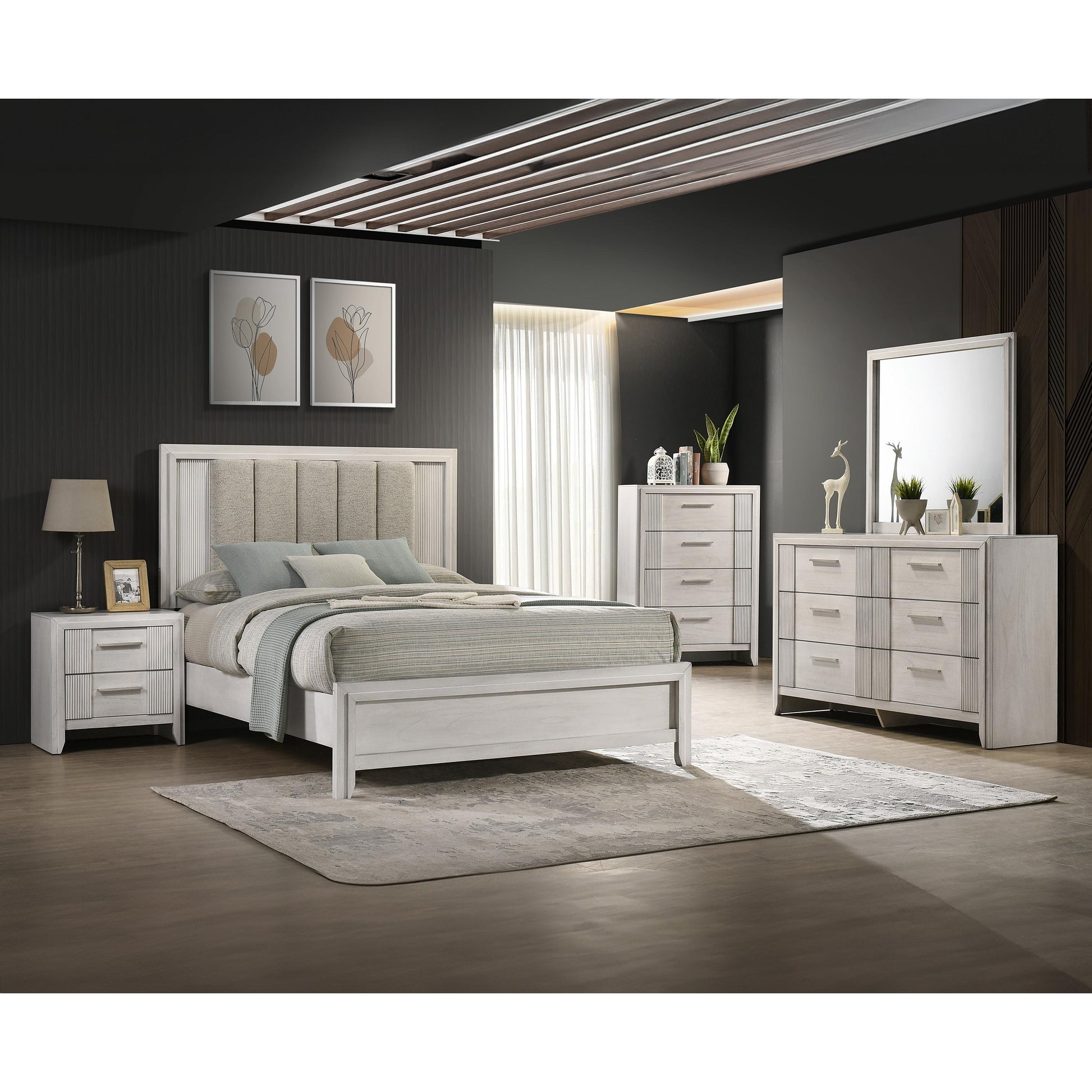  Size_Queen  -- Carlton B5552-Q Queen Bed IMAGE 3