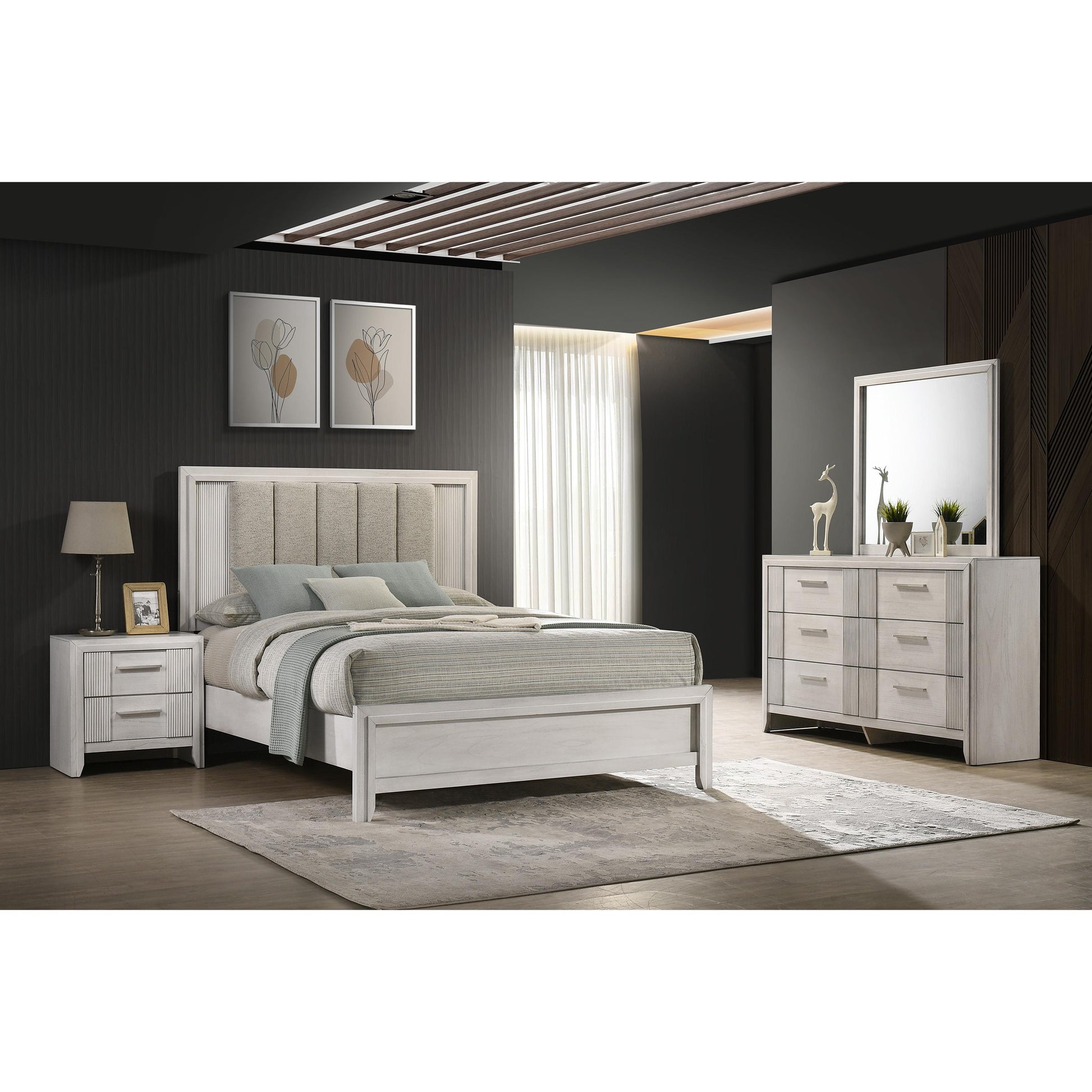  Size_Queen  -- Carlton B5552-Q Queen Bed IMAGE 4