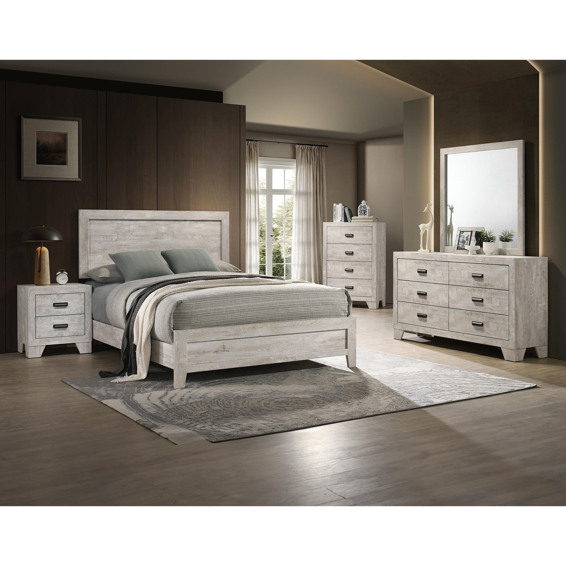  Size_Full  -- Crown Mark Millie Panel Bed IMAGE 3