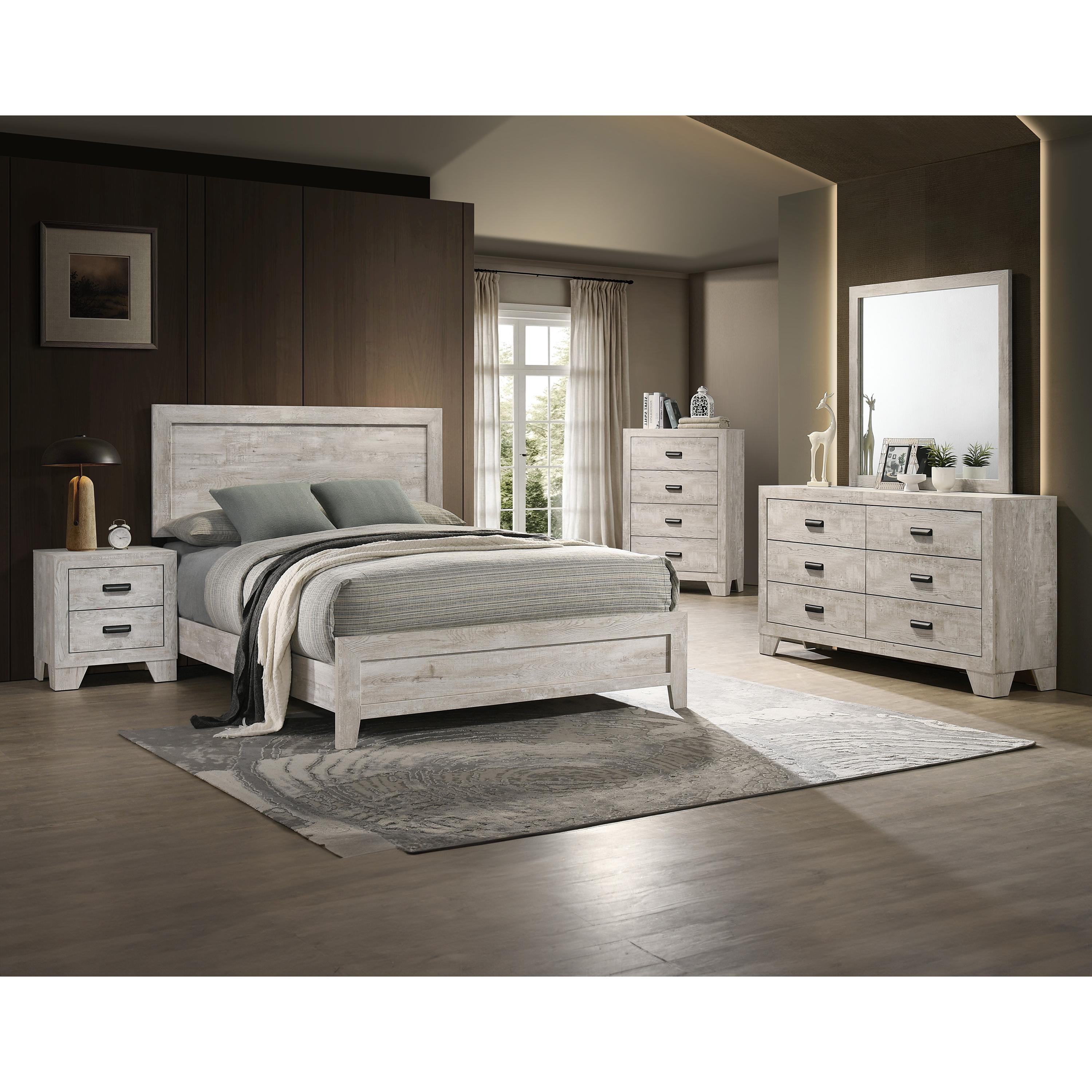  Size_Full  -- Crown Mark Millie Panel Bed IMAGE 3