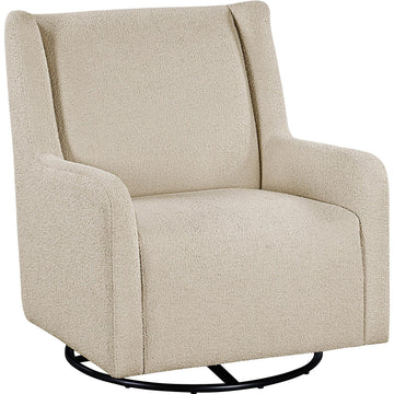  Coaster Furniture Serra 902453 Boucle Upholstered Swivel Glider - Sandy Beige IMAGE 1