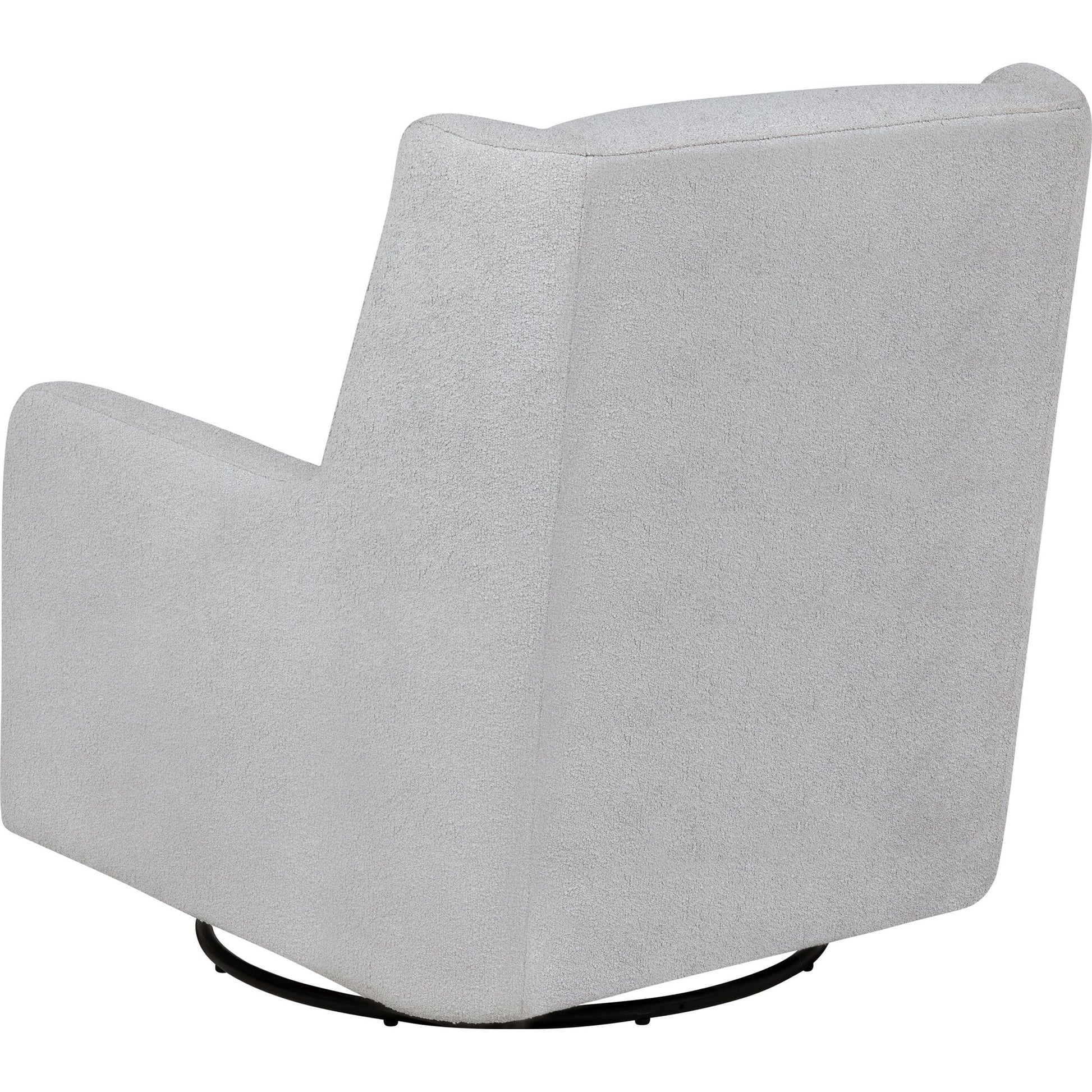  Coaster Furniture Serra 902454 Boucle Upholstered Swivel Glider - Dove Grey IMAGE 6