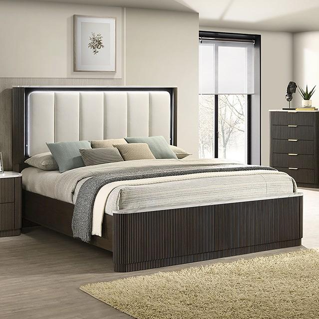  Size_Queen  -- Lantrisant FM72014DW-Q-BED Queen Bed IMAGE 2