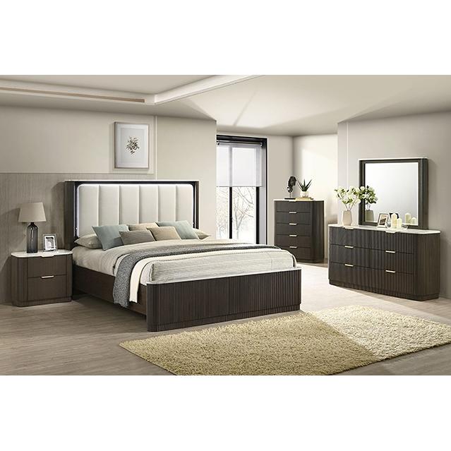  Size_Queen  -- Lantrisant FM72014DW-Q-BED Queen Bed IMAGE 3