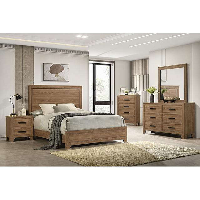  Size_Twin  -- Panelli FM72017BR-T-BED Twin Bed IMAGE 3