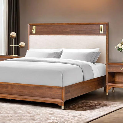  Size_King  -- Hepburne Upholstered Panel Bed IMAGE 1