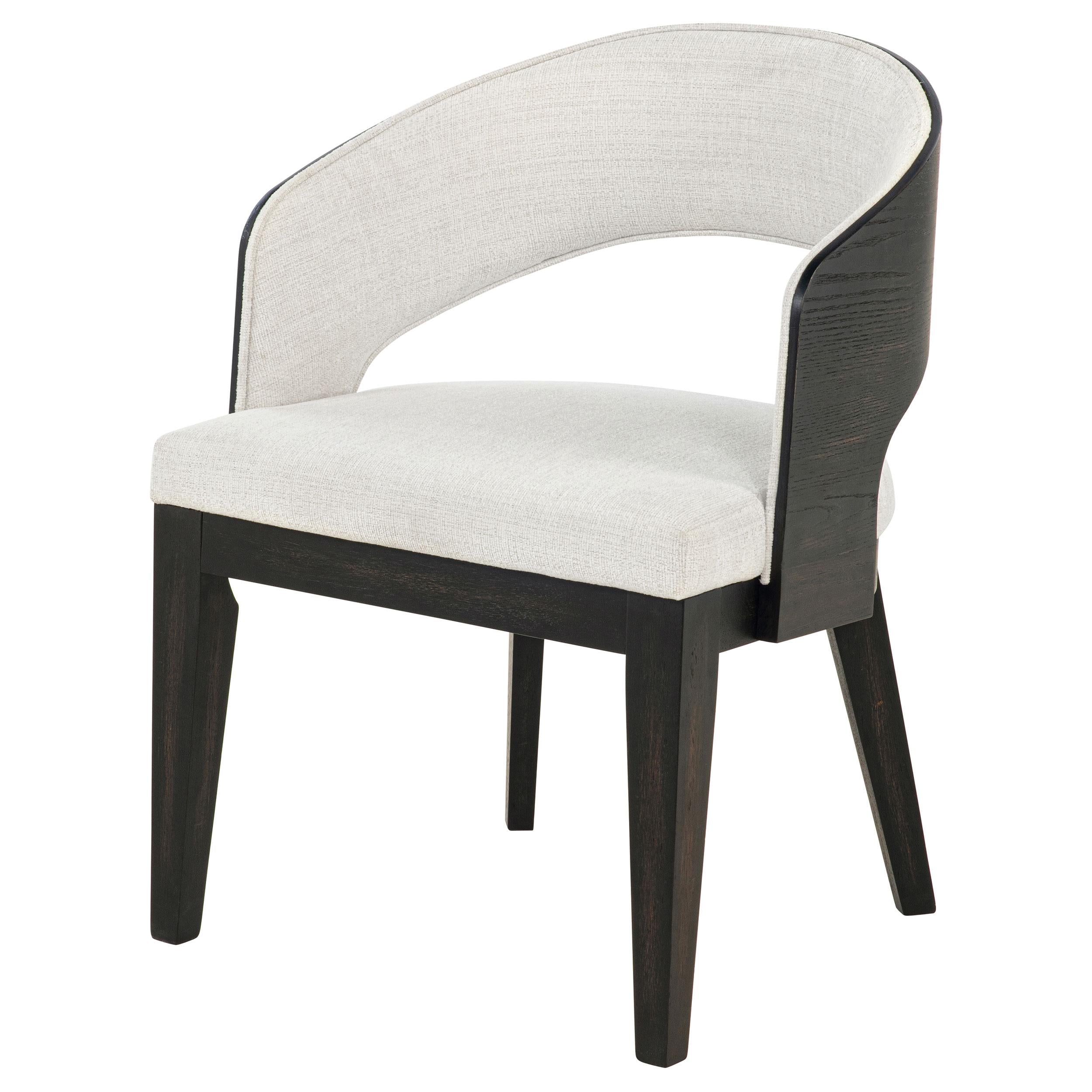  Coaster Furniture Leandro 115393 Set of 2 Upholstered Dining Arm Chair - Cream IMAGE 5