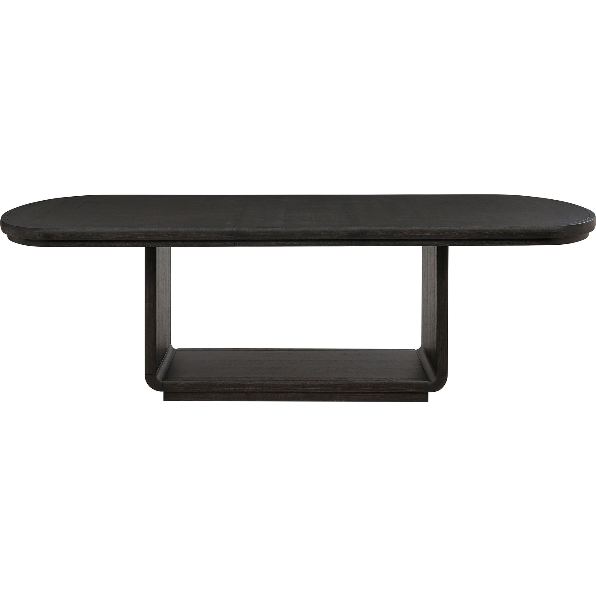 Coaster Furniture Leandro 115391 78-inch Extension Dining Room Table - Burnished Black IMAGE 5