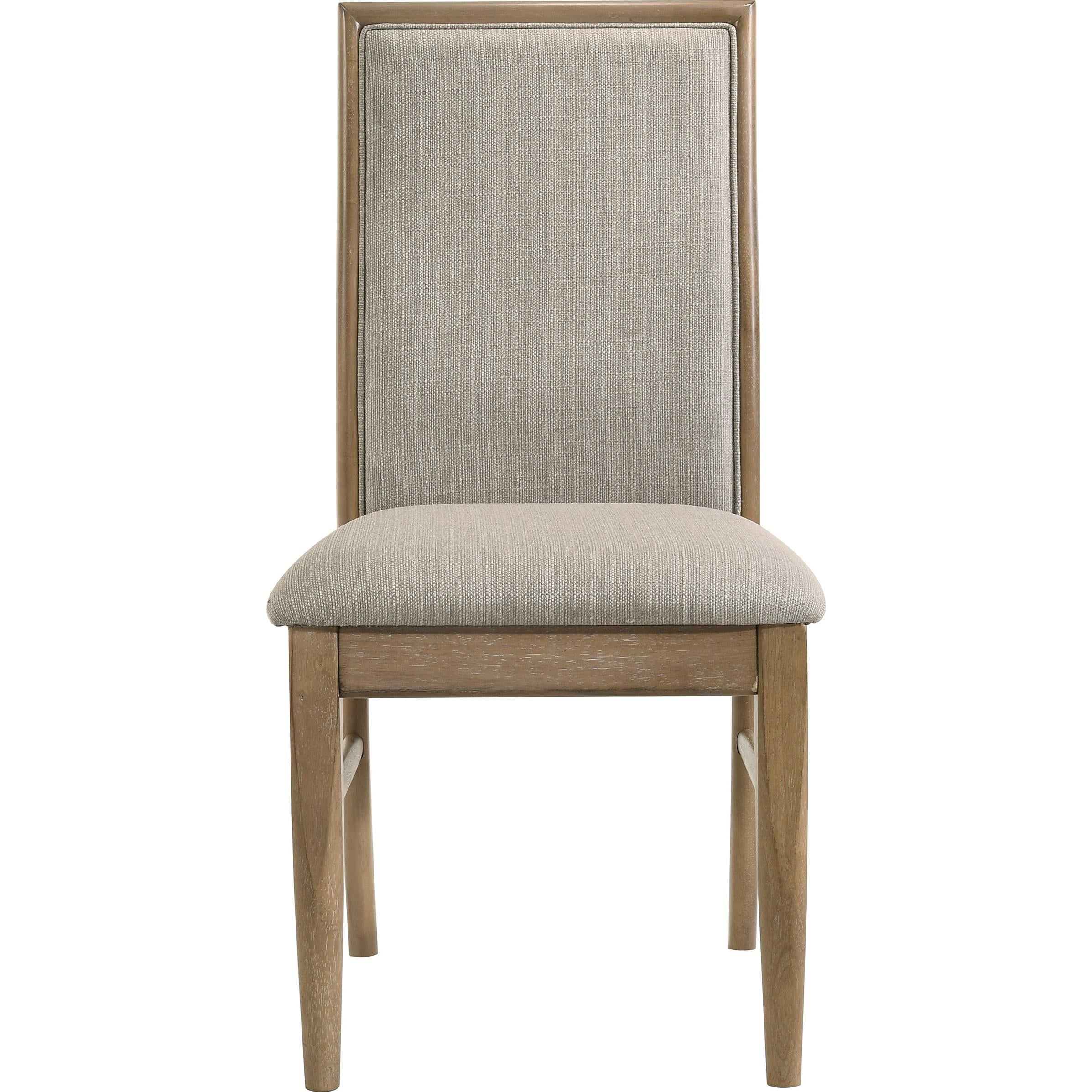  Coaster Furniture Adina 193612 Set of 2 Upholstered Dining Side Chair - Barley IMAGE 4