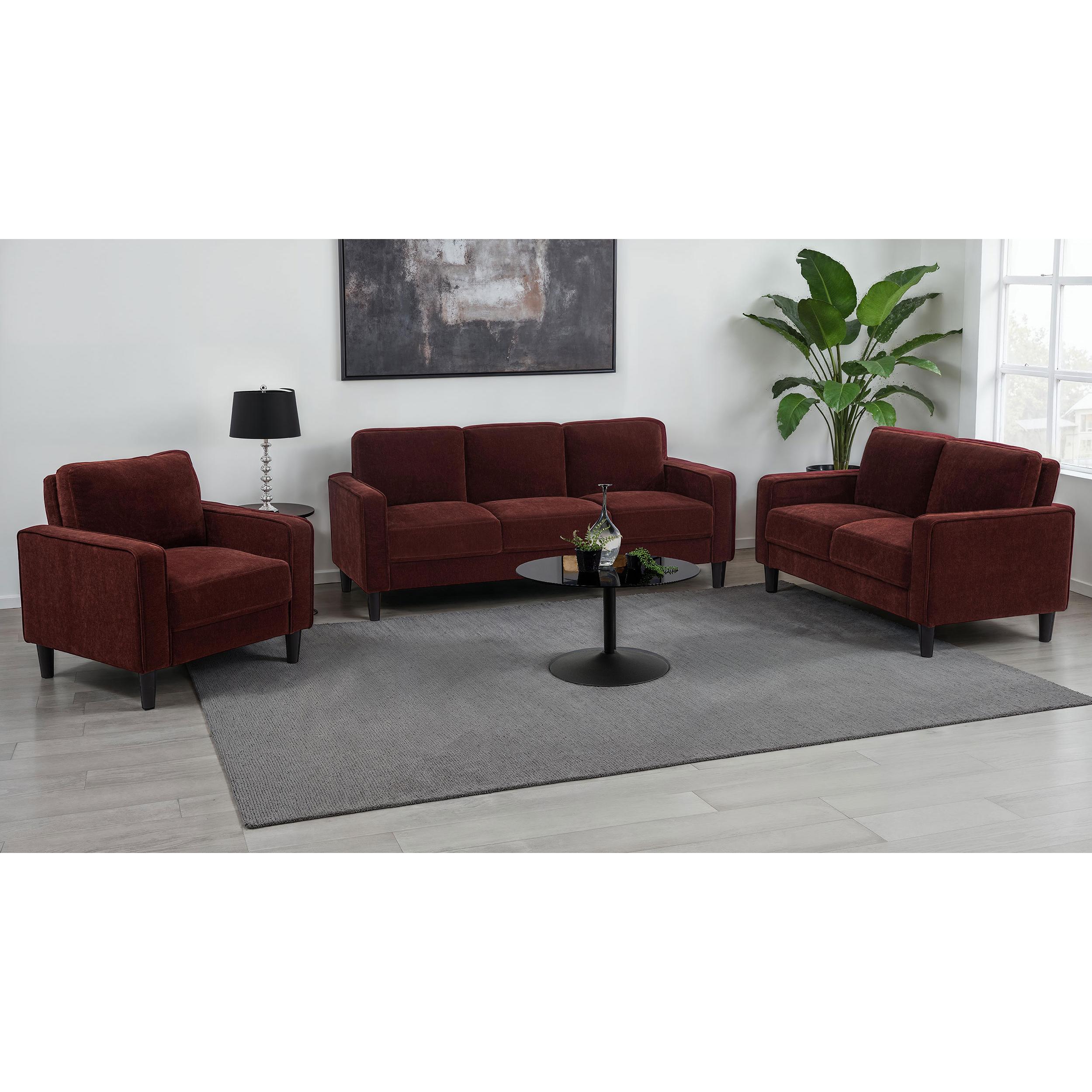 Coaster Furniture Ruth Stationary Fabric Loveseat 511212 IMAGE 9
