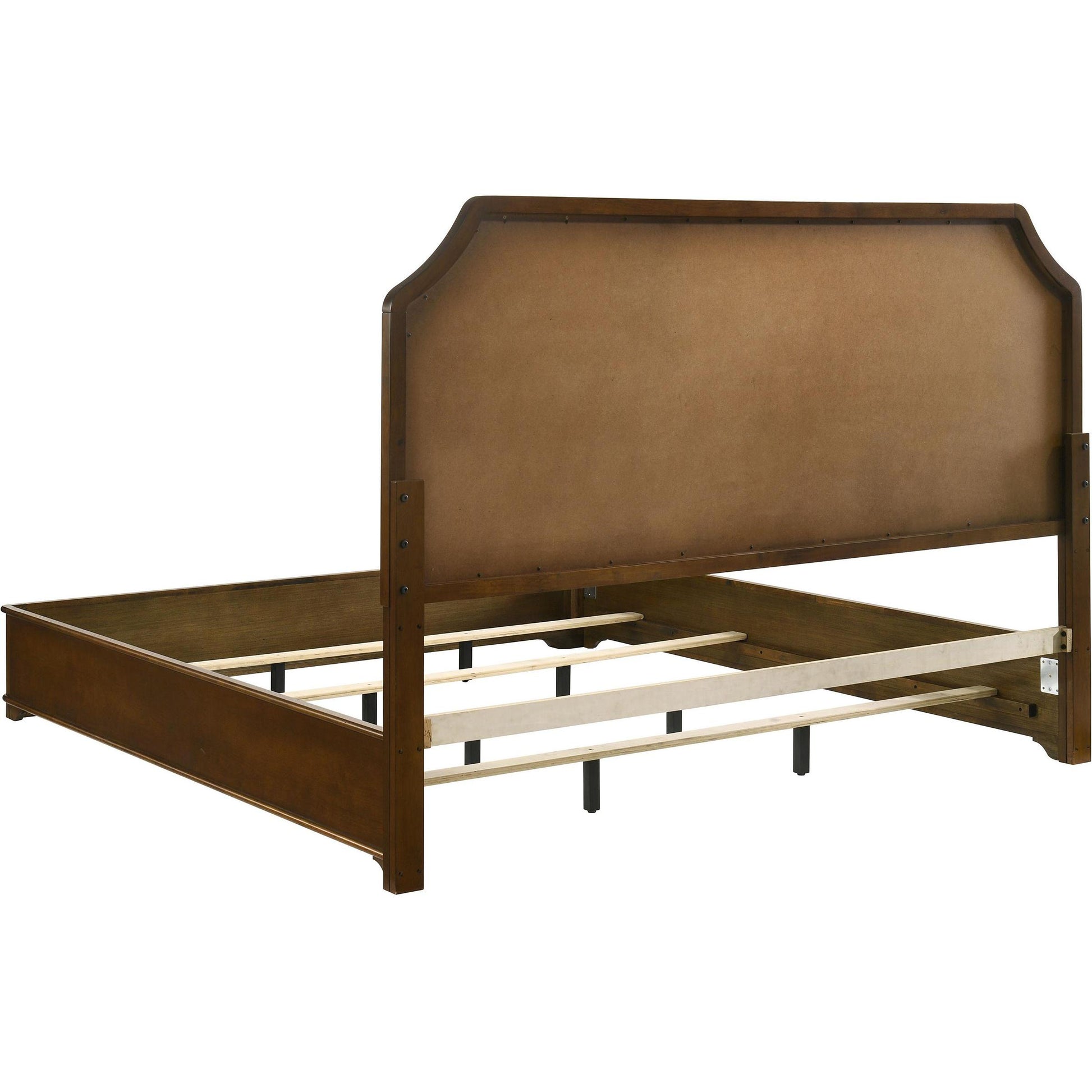  Size_King  -- Garland 205301KE 58-inch King Panel Bed - Cream/Brown Cherry IMAGE 5