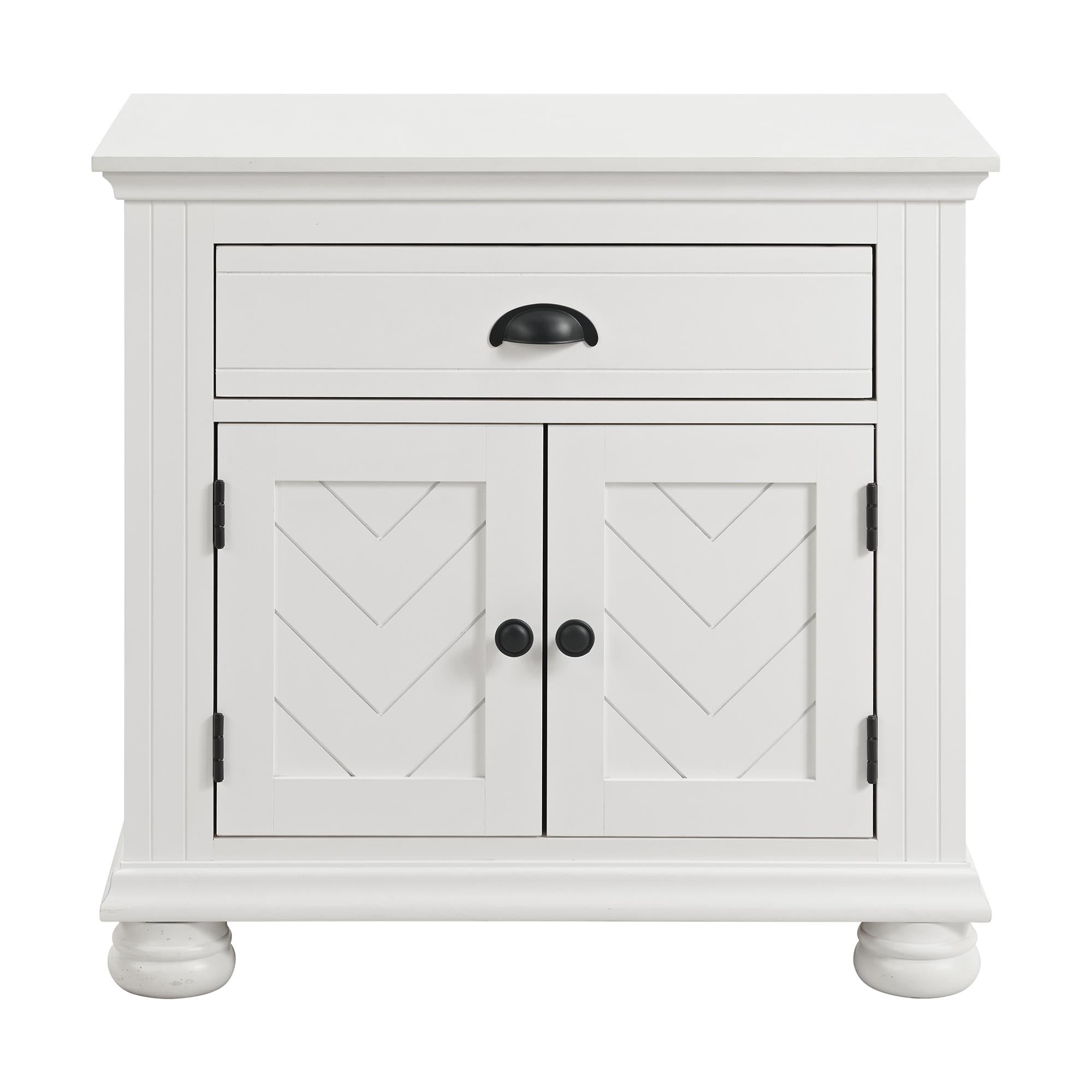 Elements International Kona B-9340-7-NS 1-Drawer Nightstand IMAGE 2
