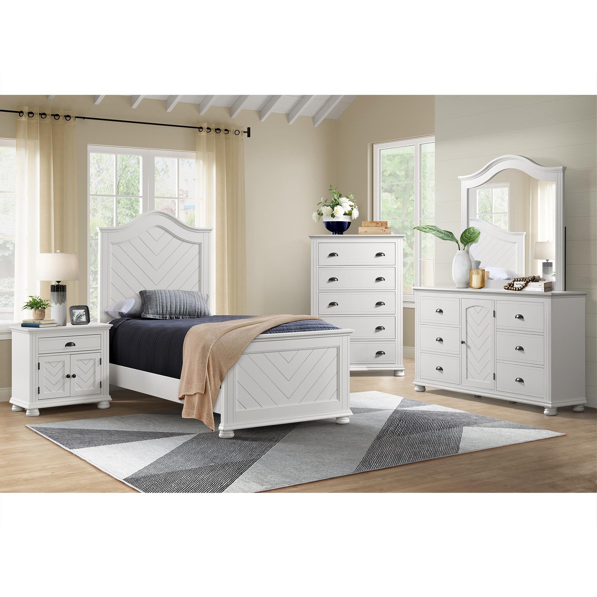  Elements International Kona B-9340-7-NS 1-Drawer Nightstand IMAGE 5