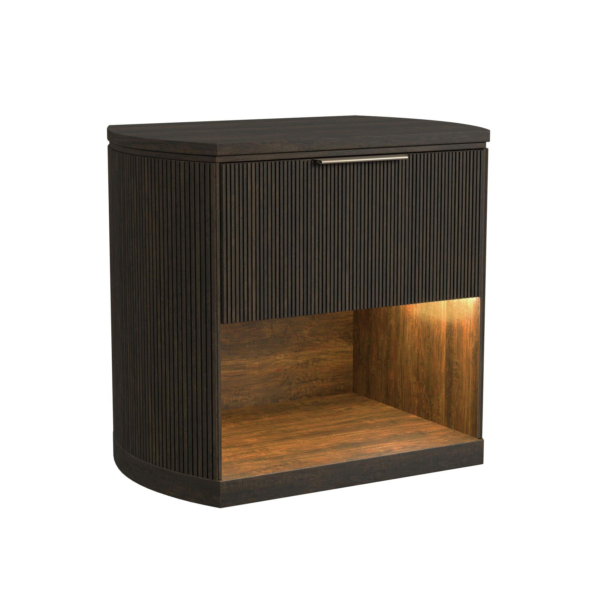  Elements International Sylvie B-16000-5-NS 1-Drawer Nightstand IMAGE 2
