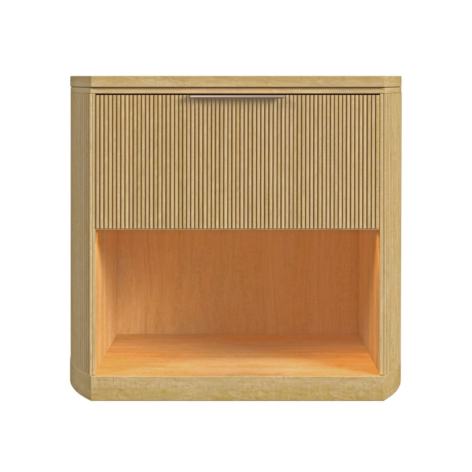  Elements International Sylvie B-16000-6-NS 1-Drawer Nightstand IMAGE 2