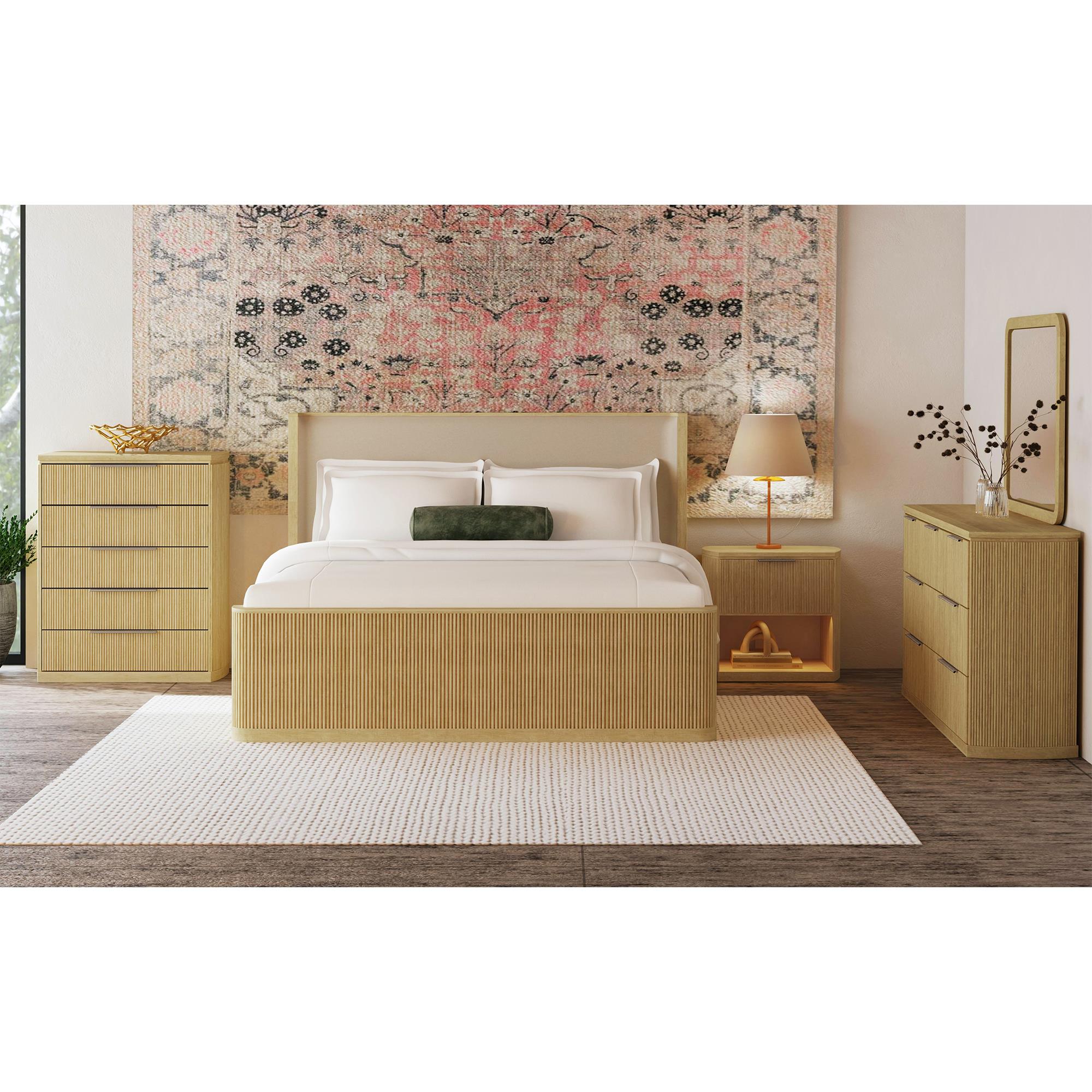  Elements International Sylvie B-16000-6-NS 1-Drawer Nightstand IMAGE 3