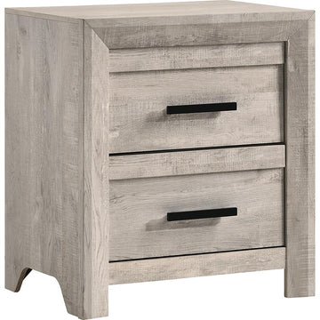  Elements International Eleanor EL700NSZS 2-Drawer Nightstand IMAGE 1