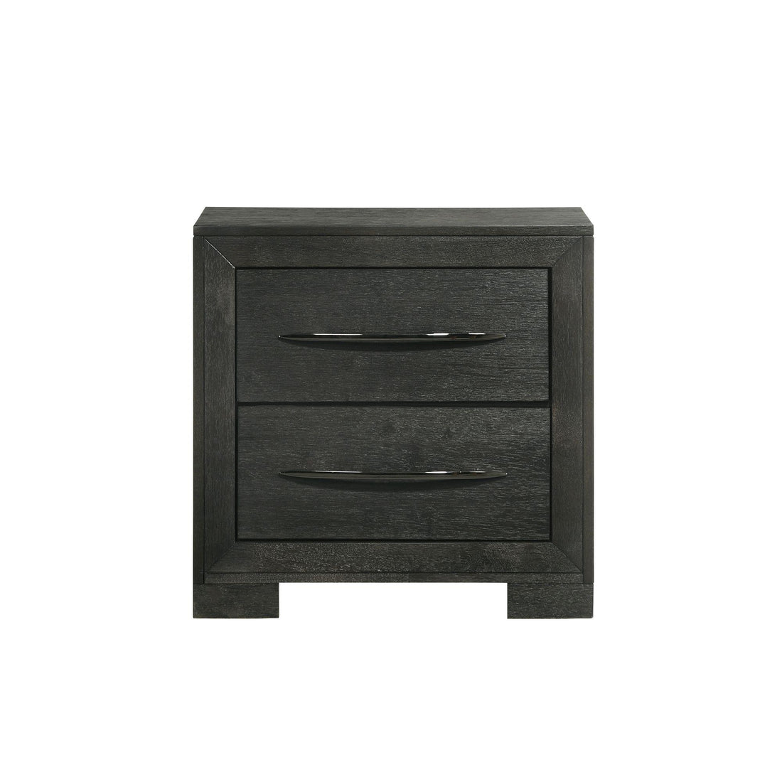  Elements International Allan B-3410-8-NS 2-Drawer Nightstand IMAGE 1
