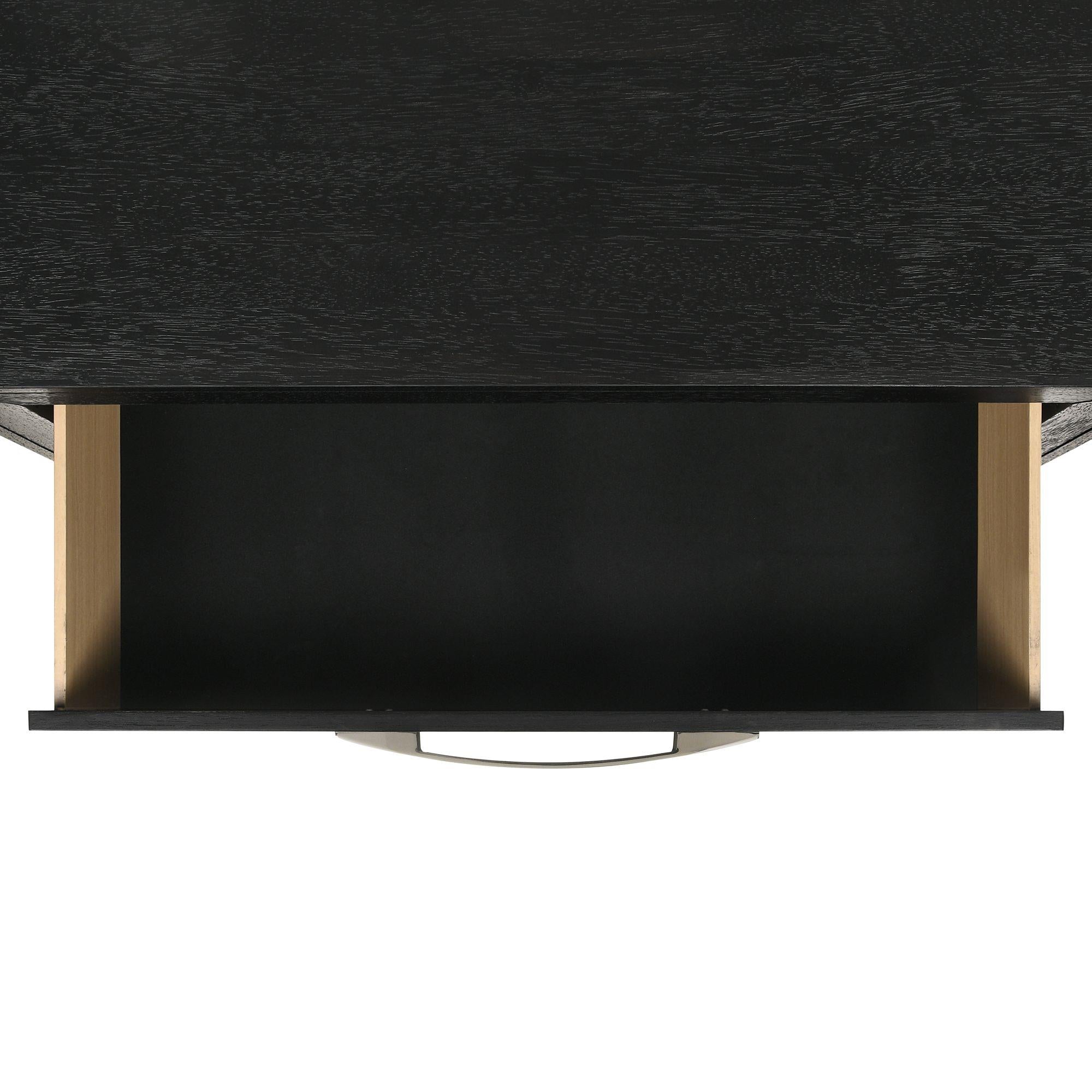  Elements International Allan B-3410-8-NS 2-Drawer Nightstand IMAGE 5