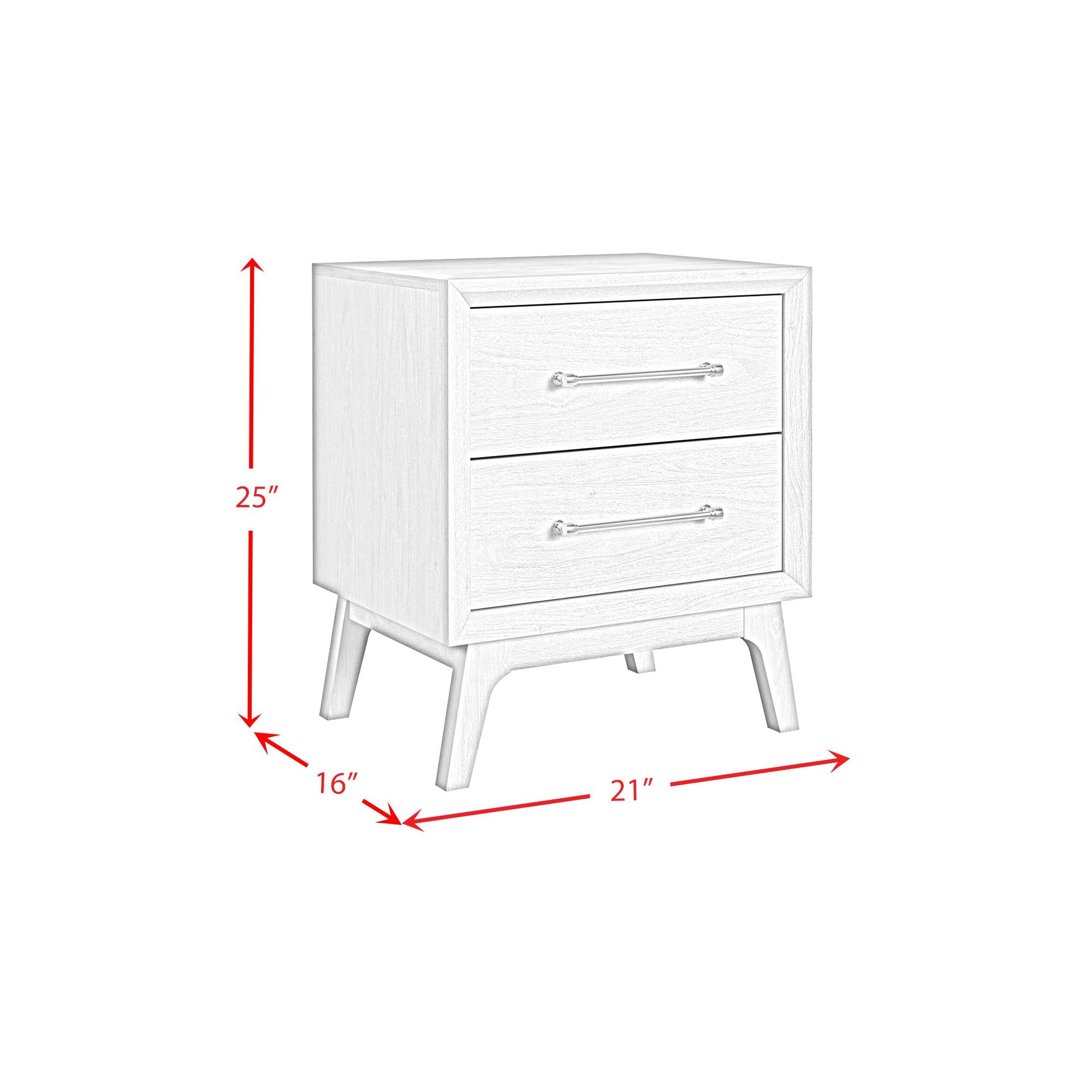  Elements International Westland B-13000-6-NS 2-Drawer Nightstand IMAGE 8