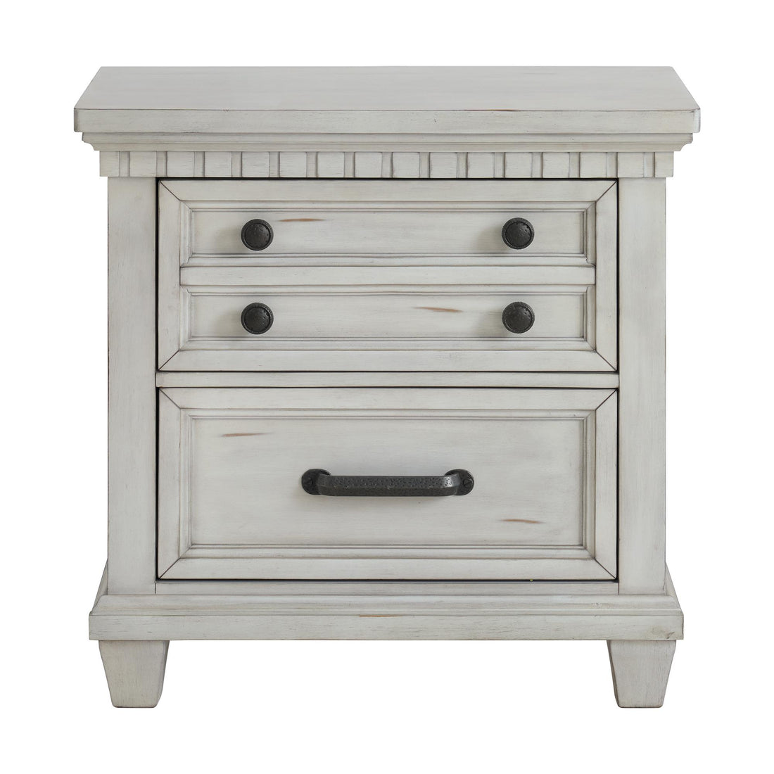  Elements International McCoy B-10530-7-NS 2-Drawer Nightstand IMAGE 1