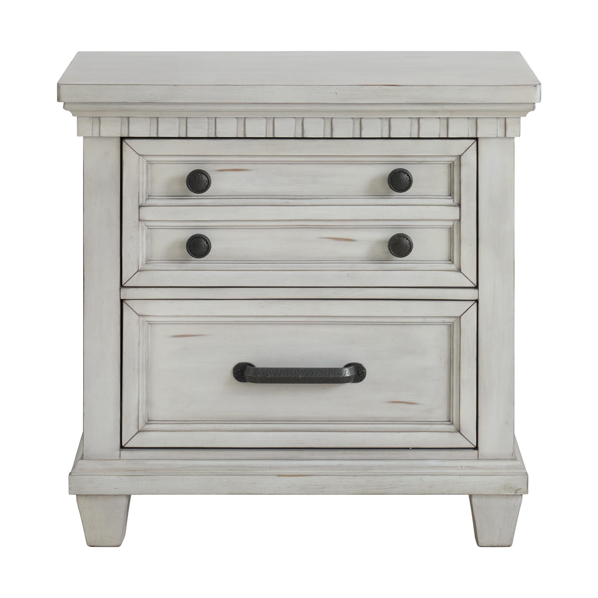  Elements International McCoy B-10530-7-NS 2-Drawer Nightstand IMAGE 2