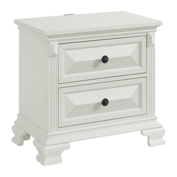  Elements International Bridgestone B-10980-7-NS 2-Drawer Nightstand IMAGE 1