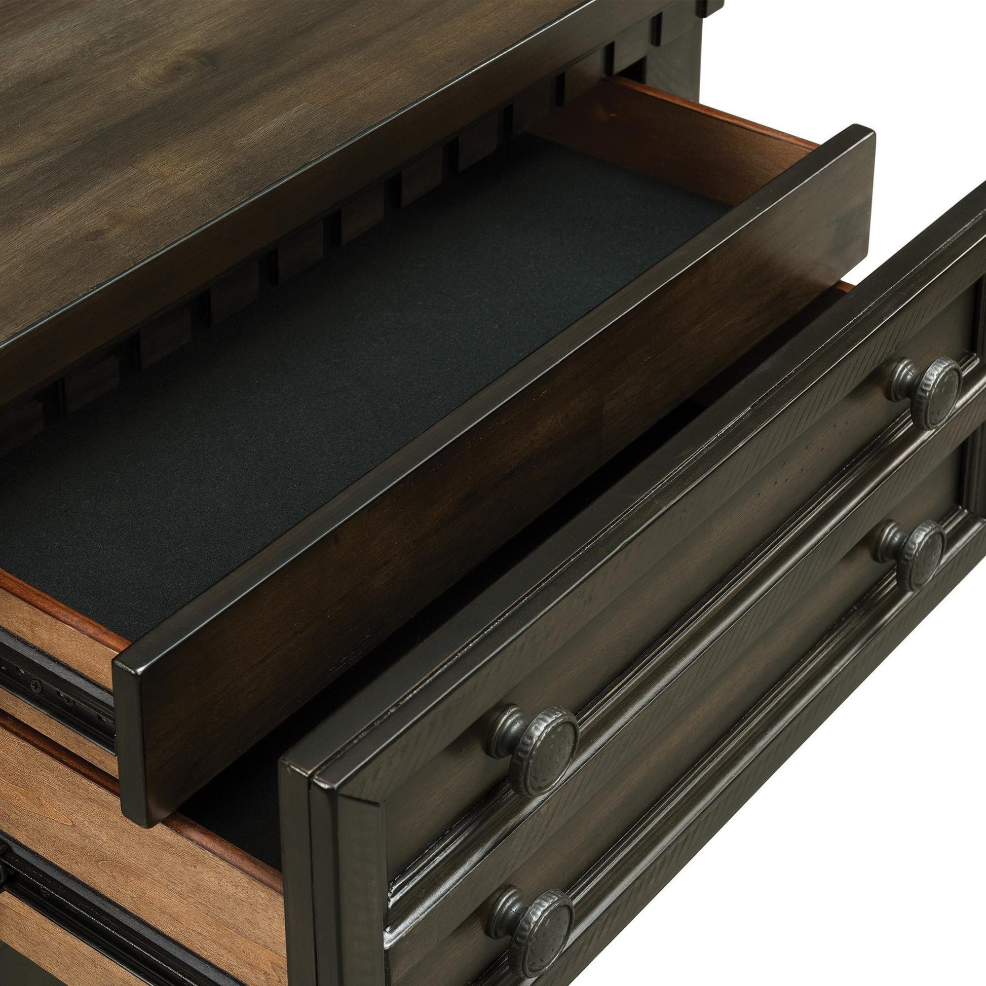  Elements International McCoy B-10530-5-NS 2-Drawer Nightstand IMAGE 5