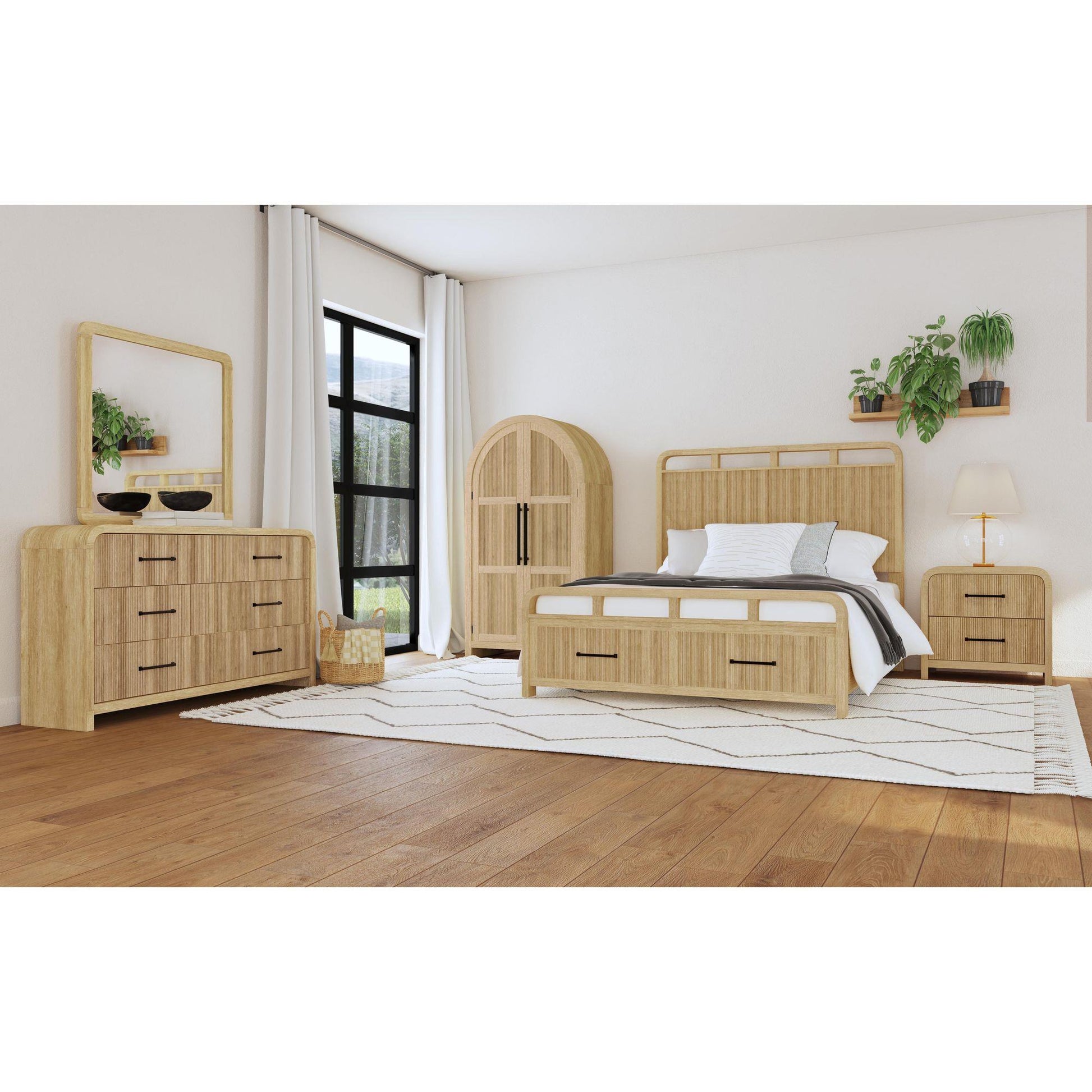  Elements International Ridgemont B-14440-6-NS2 2-Drawer Nightstand IMAGE 5