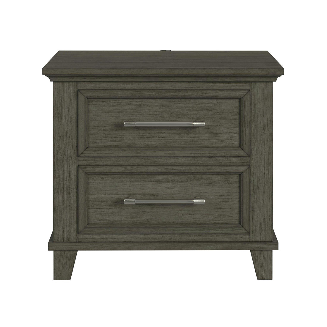  Elements International Canterbury B-13030-3-NS 2-Drawer Nightstand IMAGE 1
