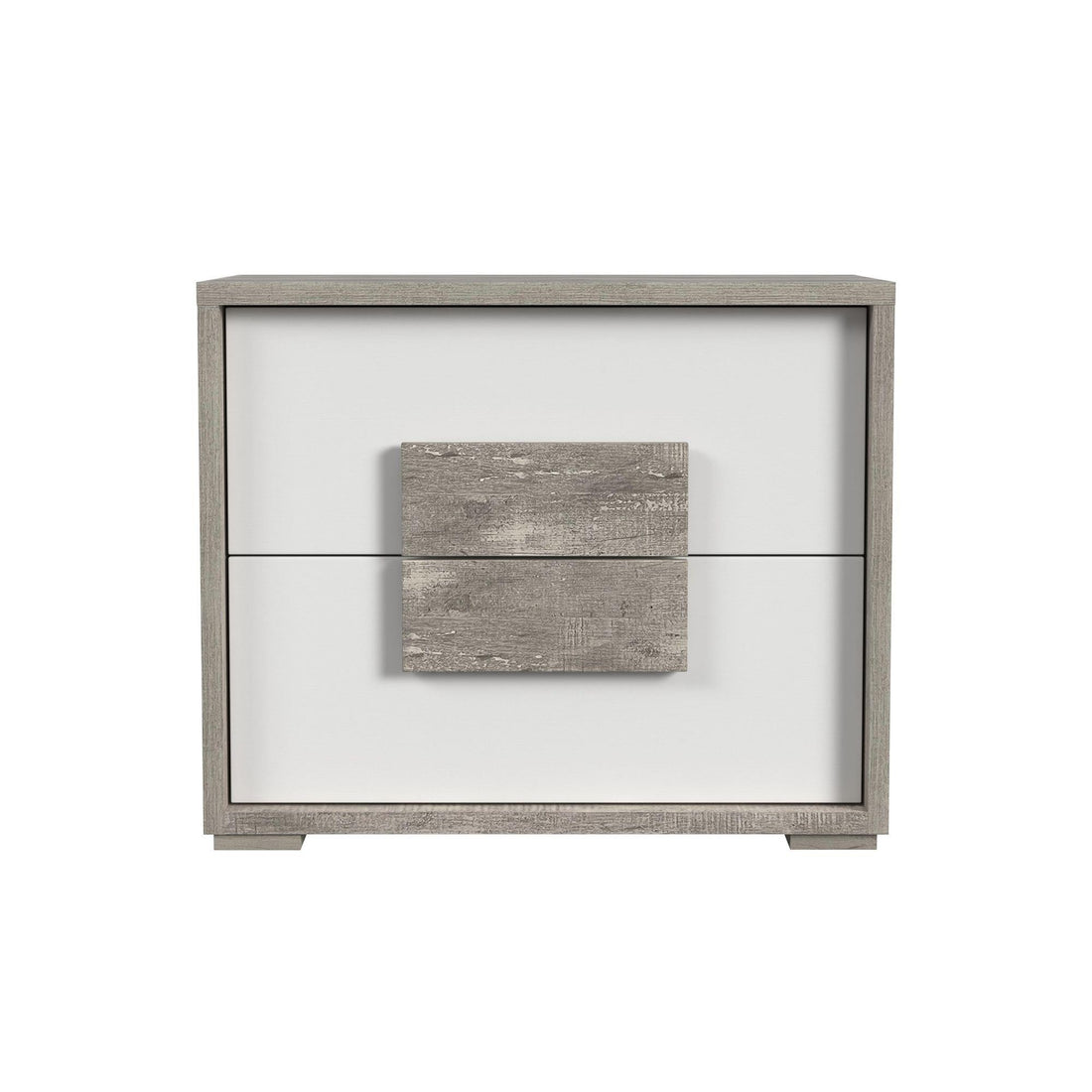  Elements International San Matteo B-16010-7-NS2 2-Drawer Nightstand IMAGE 1