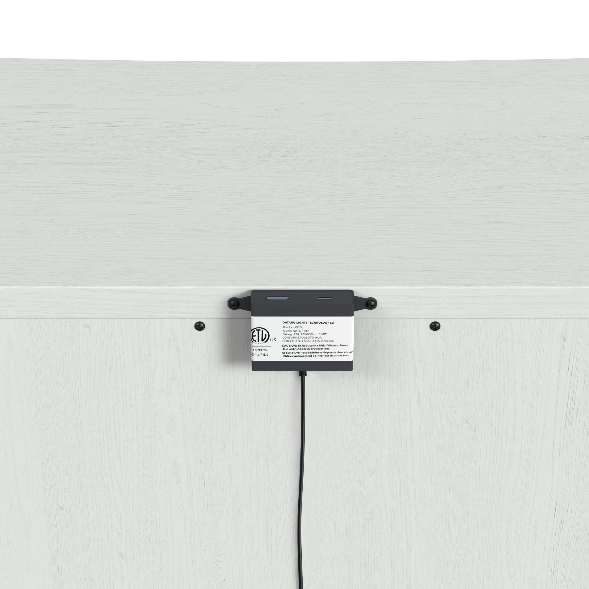  Elements International Tobias B-15990-7-NS 2-Drawer Nightstand IMAGE 6