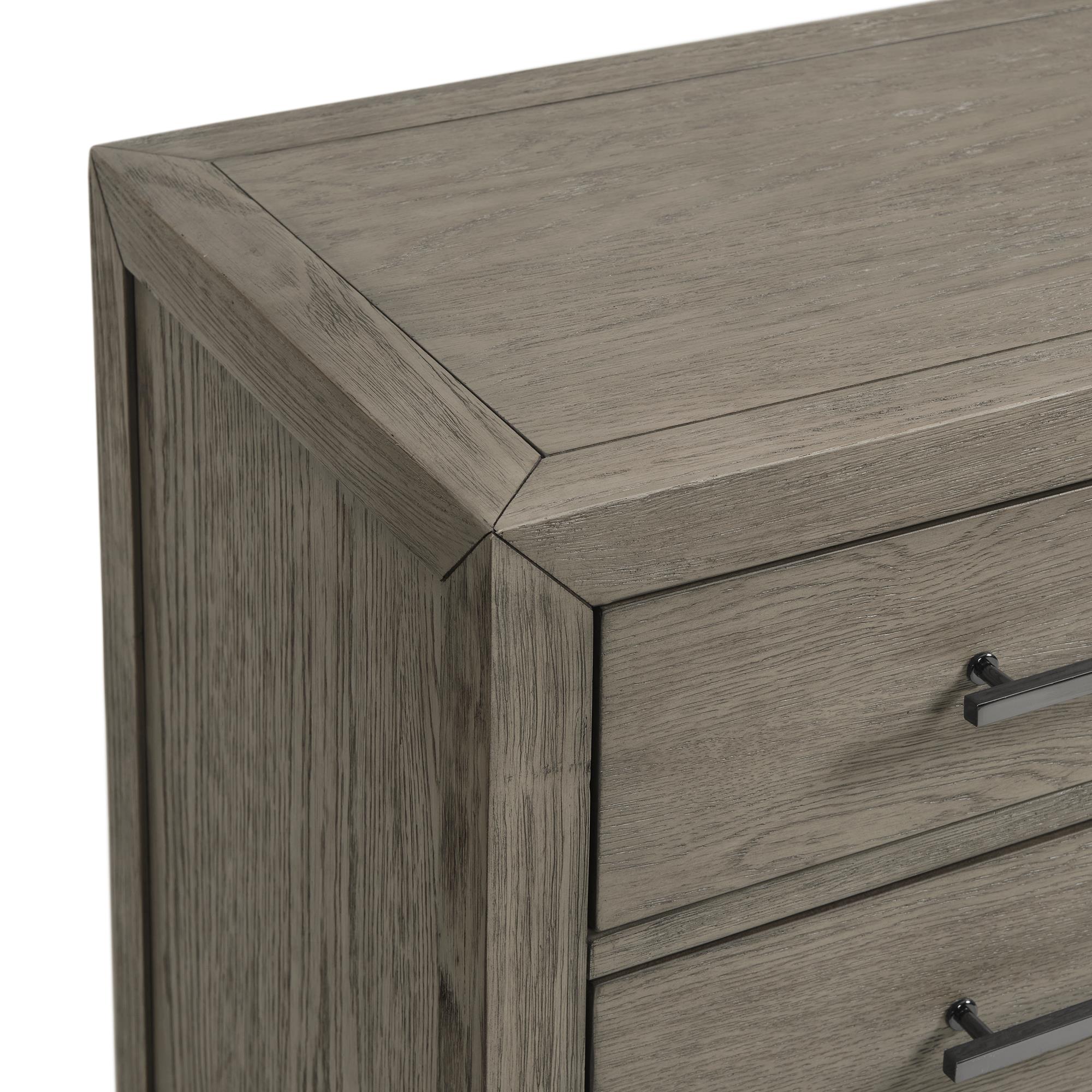  Elements International Versailles Contemporary B-3690-3-NS 3-Drawer Nightstand IMAGE 4