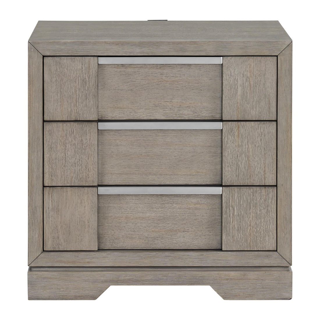  Elements International Kelis B-9770-3-NS 3-Drawer Nightstand IMAGE 1