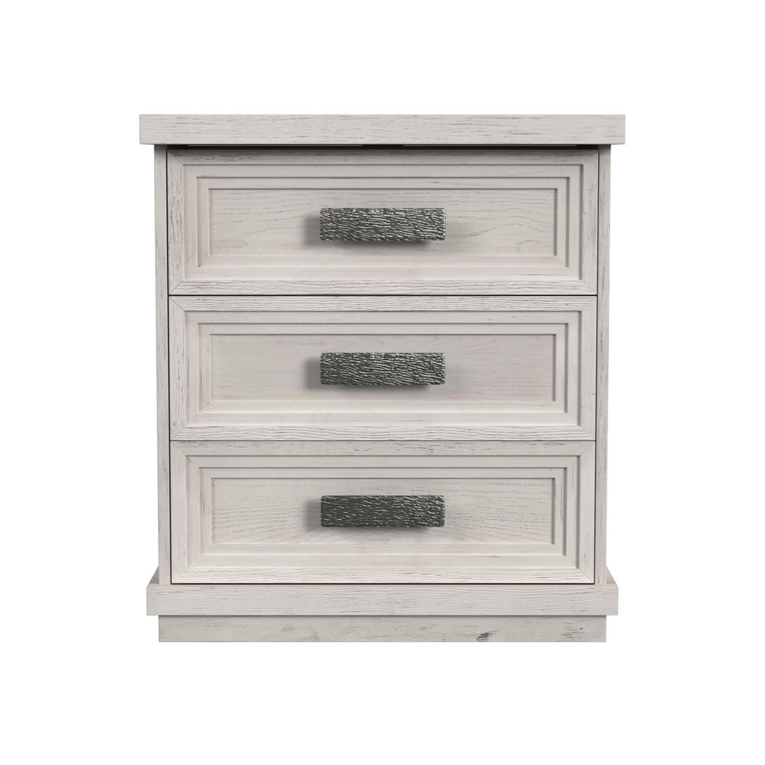 Elements International Avalanche B-11600-7-NS 3-Drawer Nightstand IMAGE 1