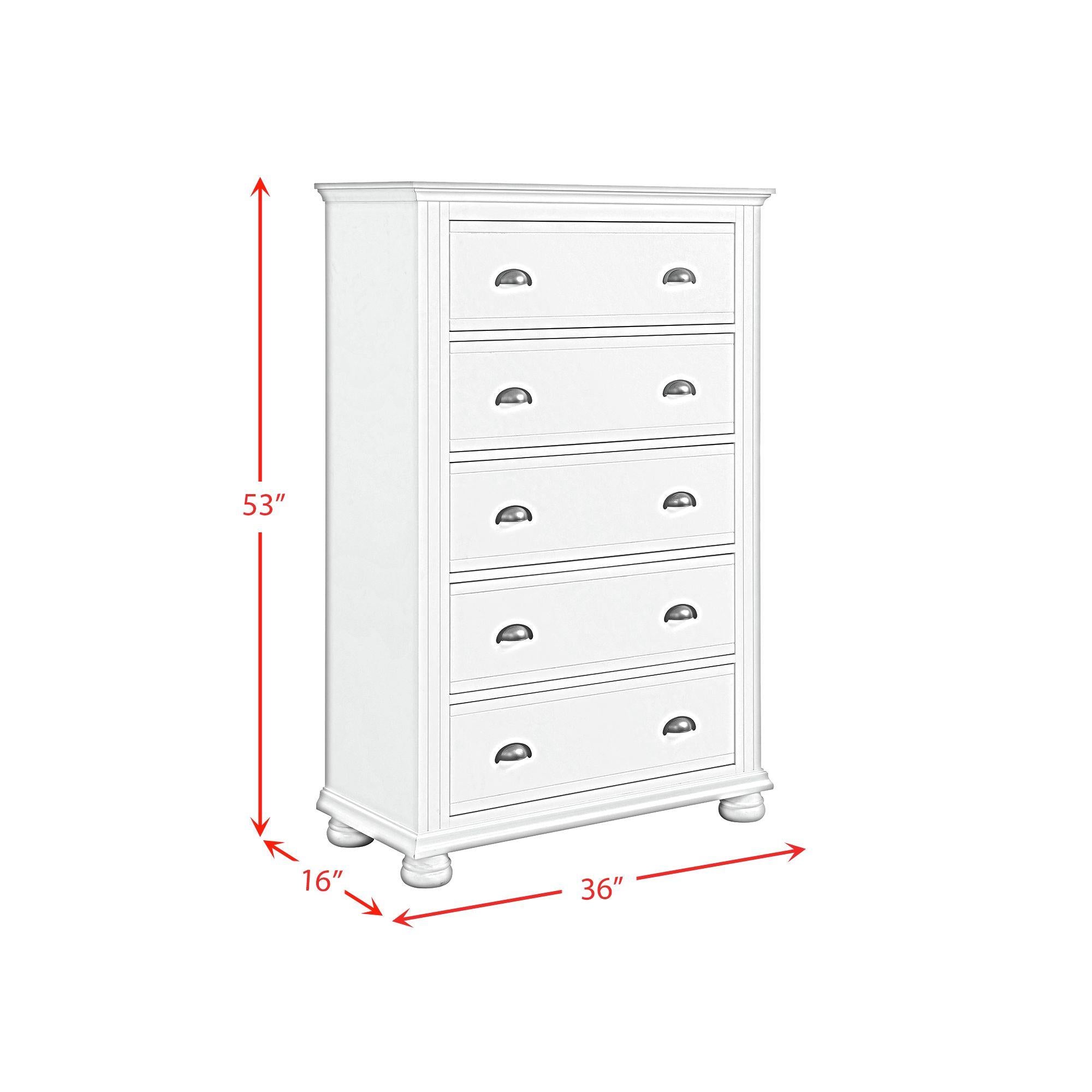  Elements International Kona B-9340-7-CH 5-Drawer Chest IMAGE 13