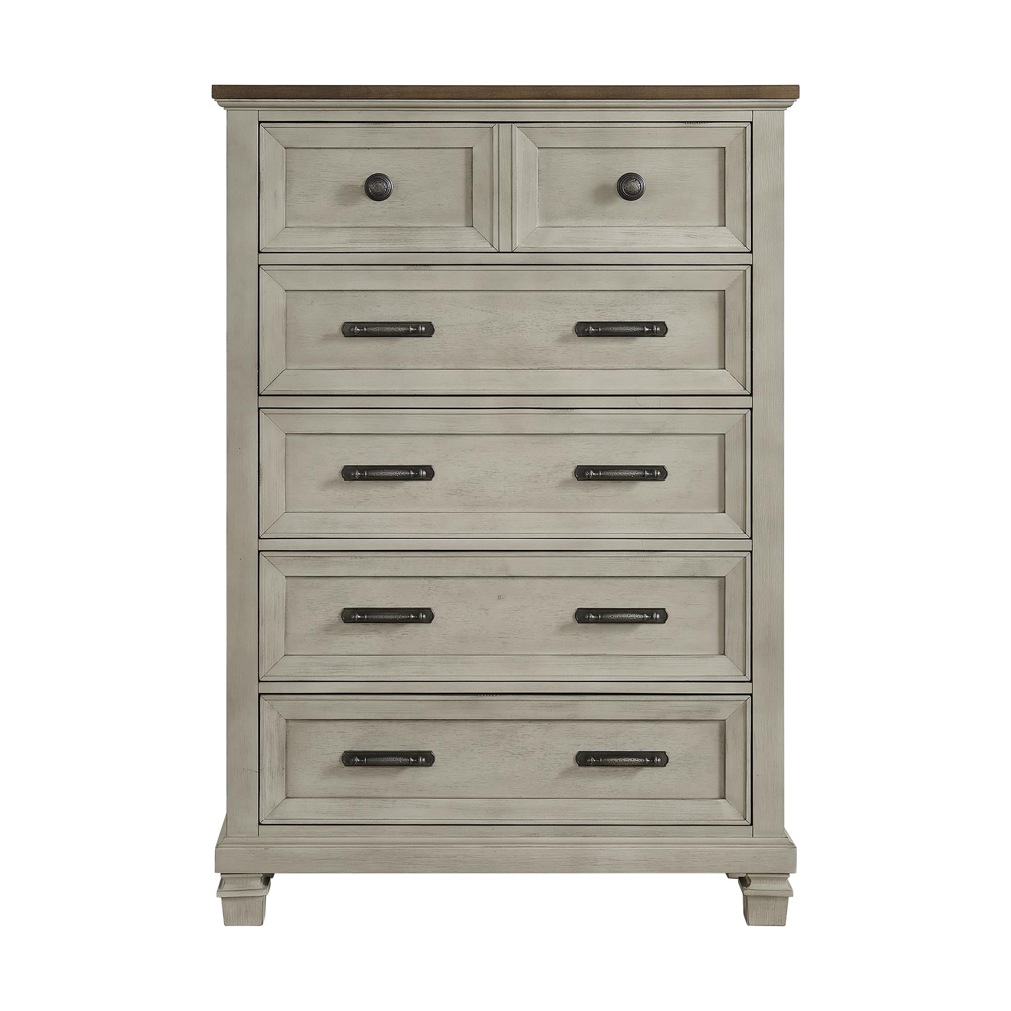  Elements International Farmington B-9890-7-CH 5-Drawer Chest IMAGE 2