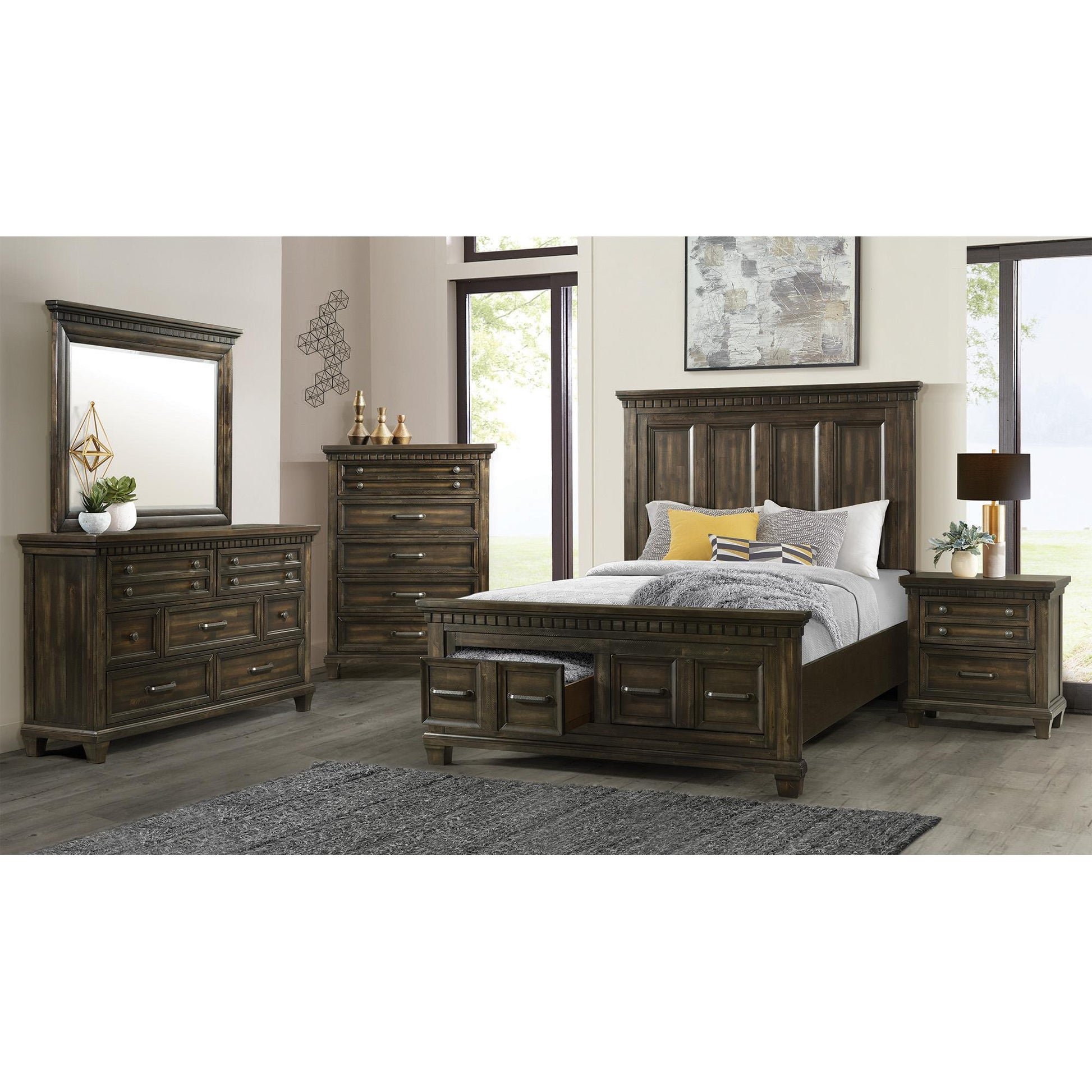  Elements International McCoy B-10530-5-CH 5-Drawer Chest IMAGE 3