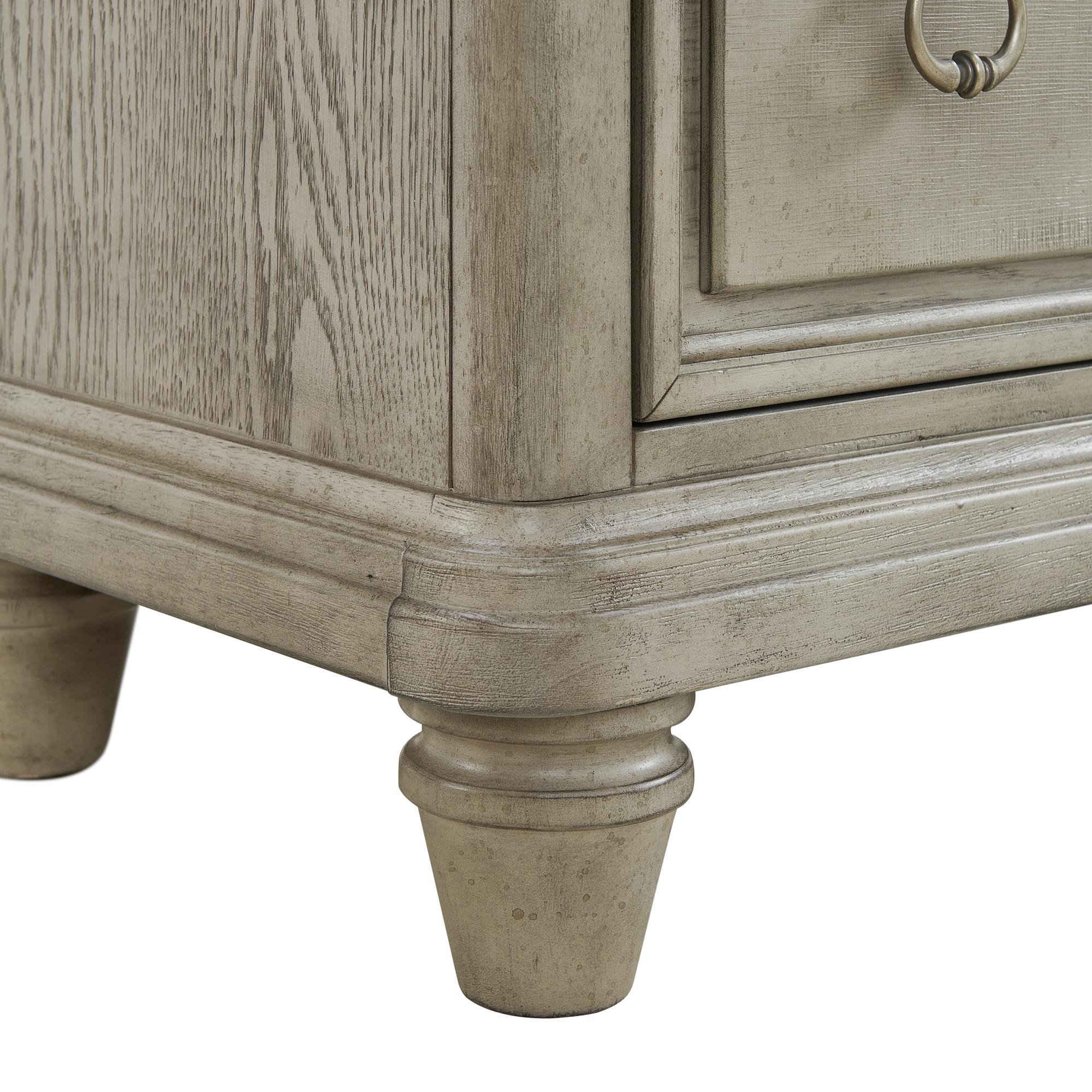  Elements International Whit-Ash B-11360-3-CH1 5-Drawer Chest IMAGE 7