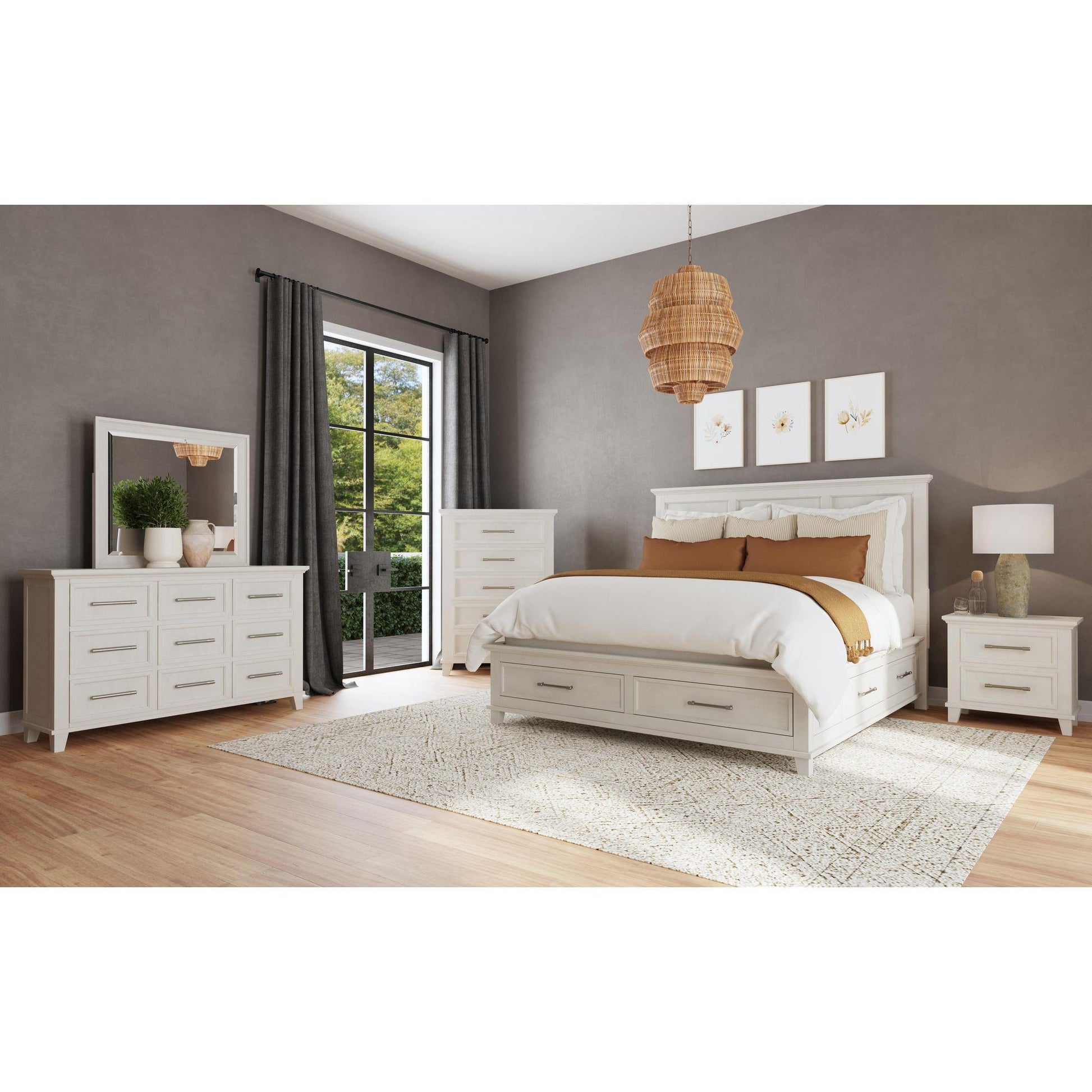  Elements International Canterbury B-13030-7-CH 5-Drawer Chest IMAGE 3