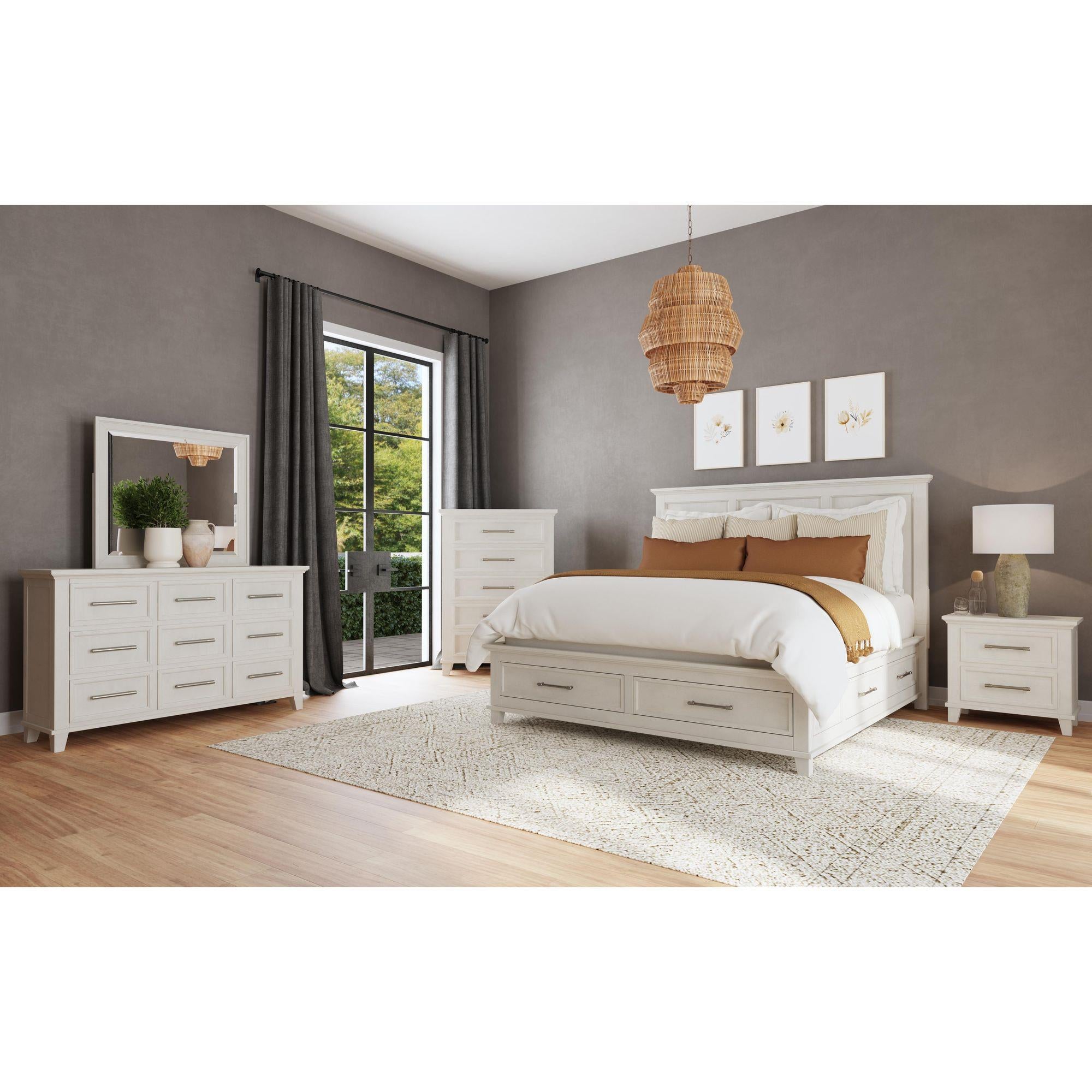  Elements International Canterbury B-13030-7-CH 5-Drawer Chest IMAGE 3