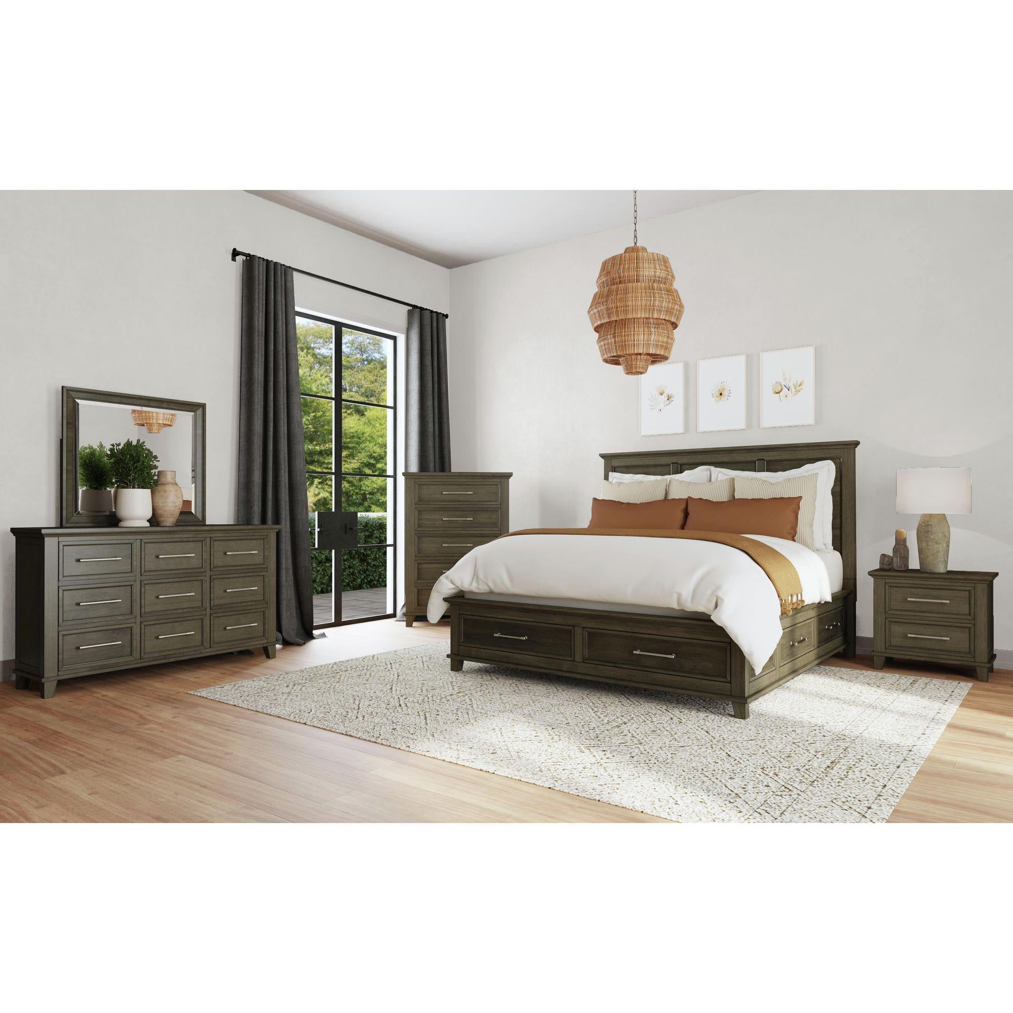  Elements International Canterbury B-13030-3-CH 5-Drawer Chest IMAGE 3