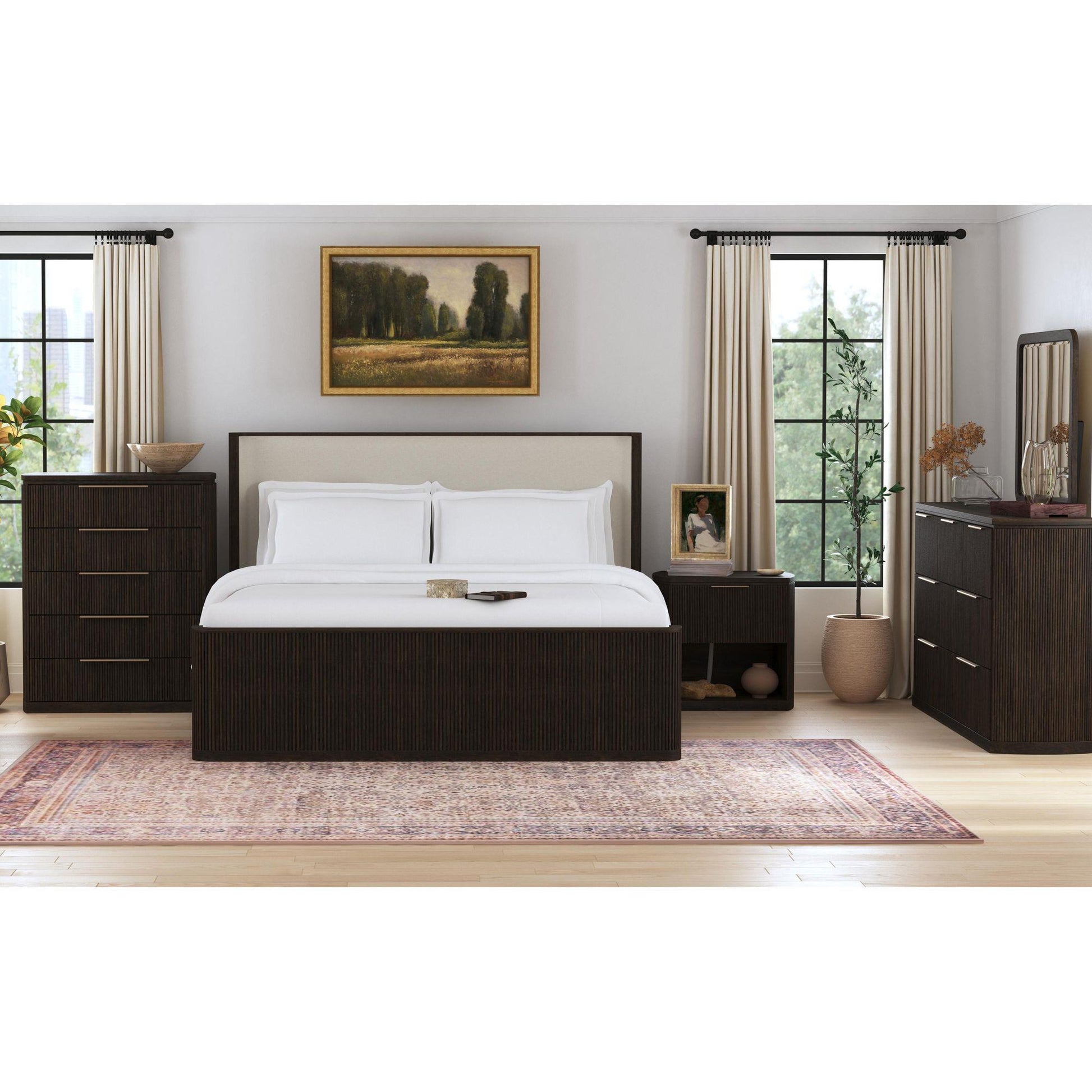  Elements International Sylvie B-16000-5-CH 5-Drawer Chest IMAGE 3