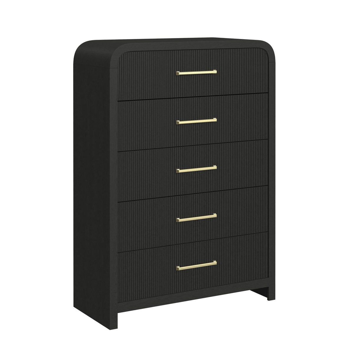  Elements International Ridgemont B-14440-8W-CH 5-Drawer Chest IMAGE 1