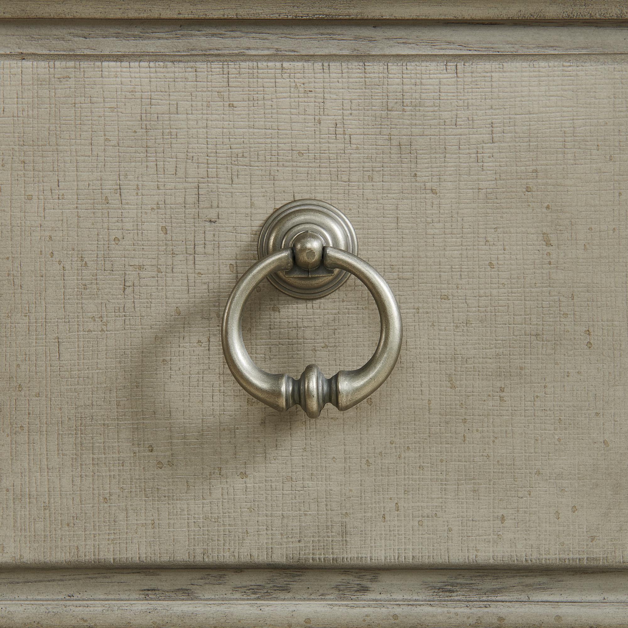  Elements International Whit-Ash B-11360-3-CH2 5-Drawer Door Chest IMAGE 10