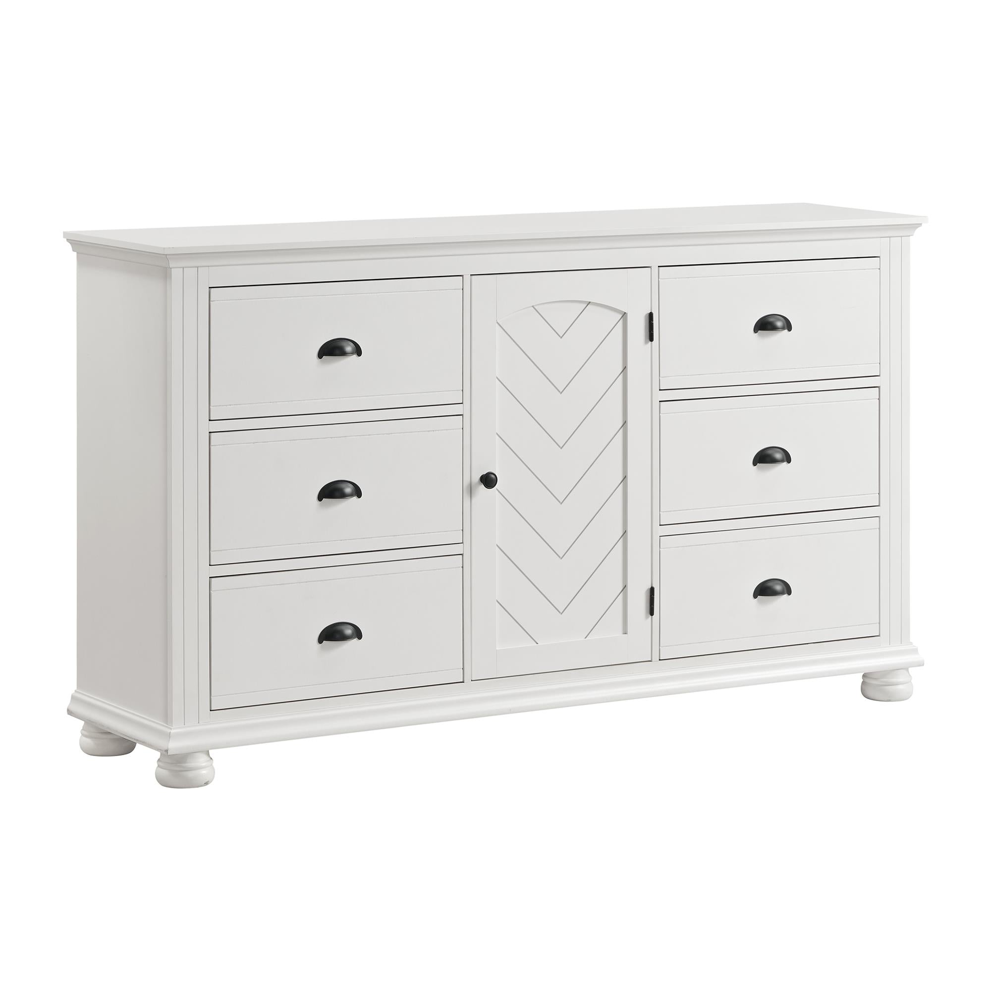  Elements International Kona B-9340-7-DR 6-Drawer Dresser IMAGE 1