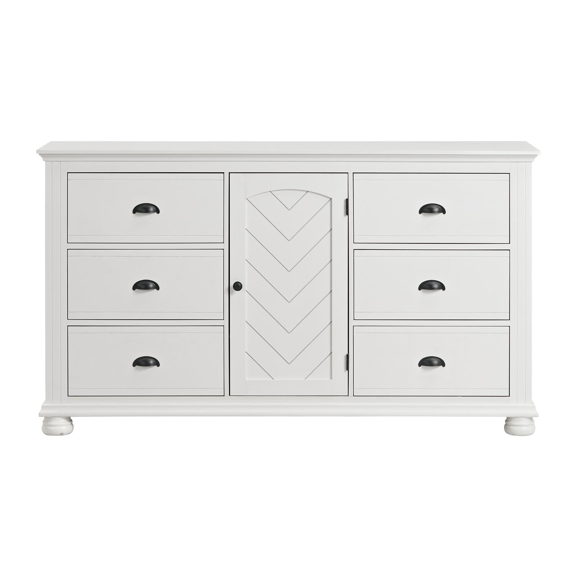  Elements International Kona B-9340-7-DR 6-Drawer Dresser IMAGE 2