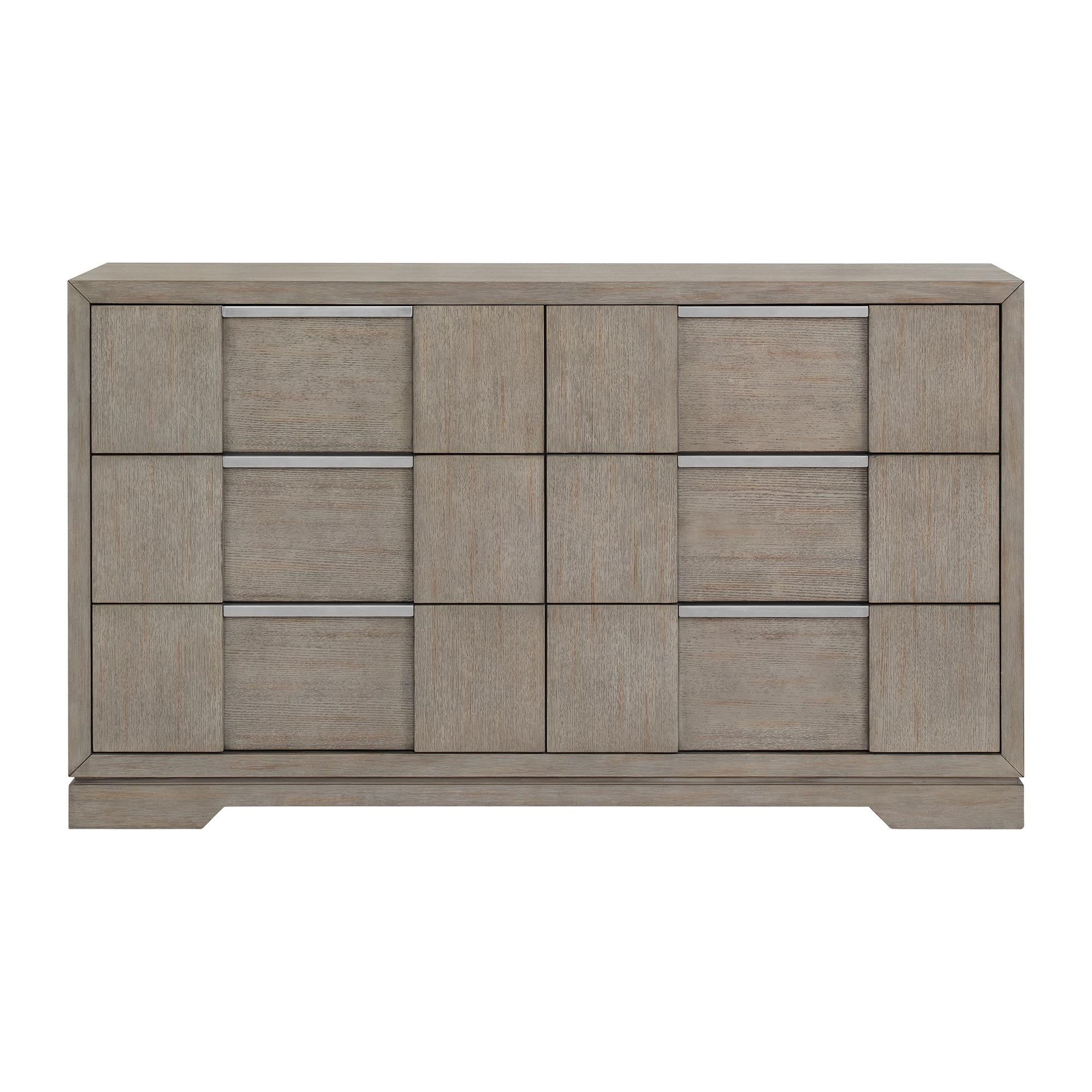  Elements International Kelis B-9770-3-DR 6-Drawer Dresser IMAGE 2