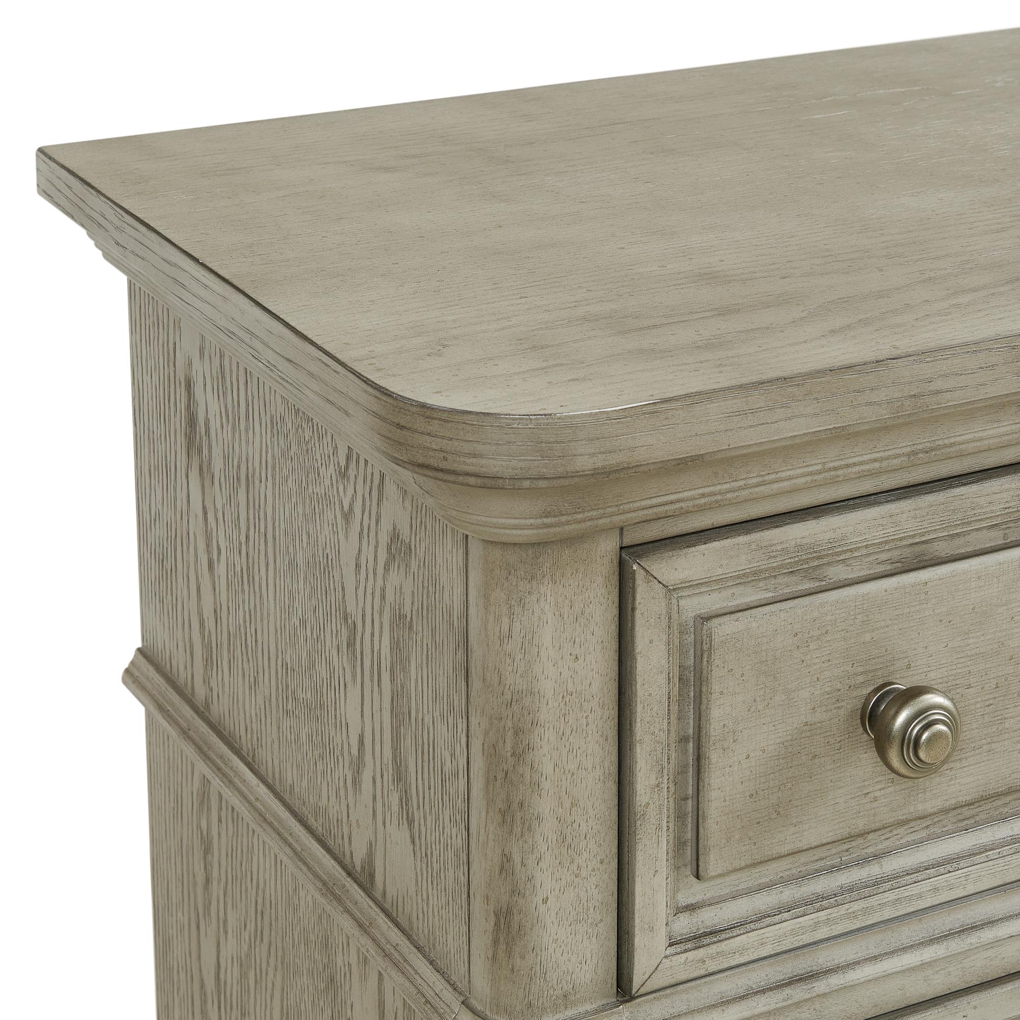 Elements International Whit-Ash B-11360-3-DR 6-Drawer Dresser IMAGE 5